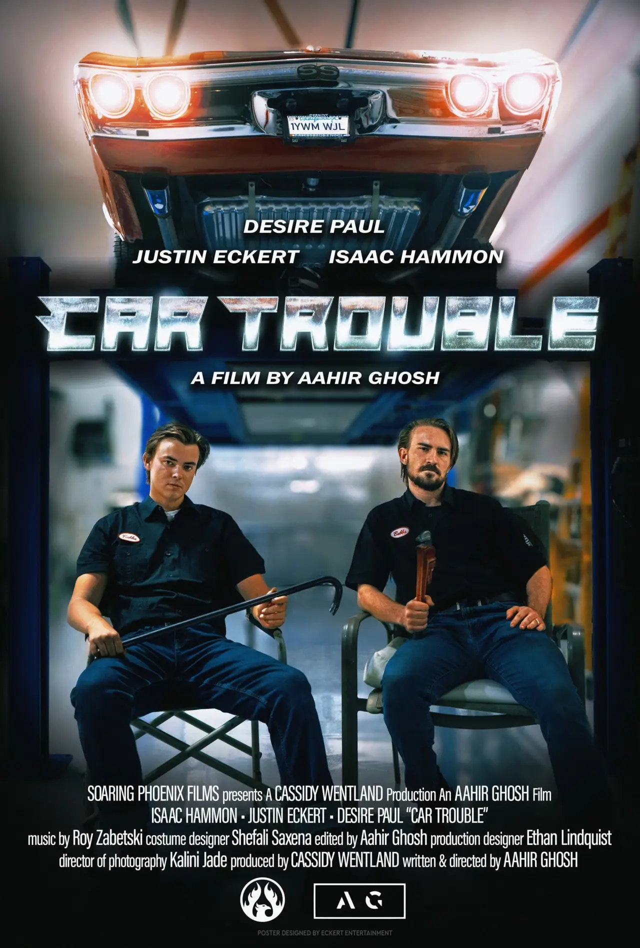 Plakat filmowy "Car Trouble"