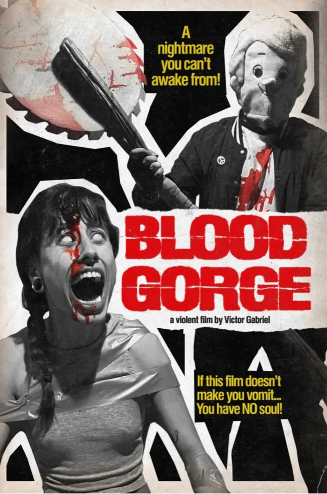 Plakat filmowy "Blood Gorge"