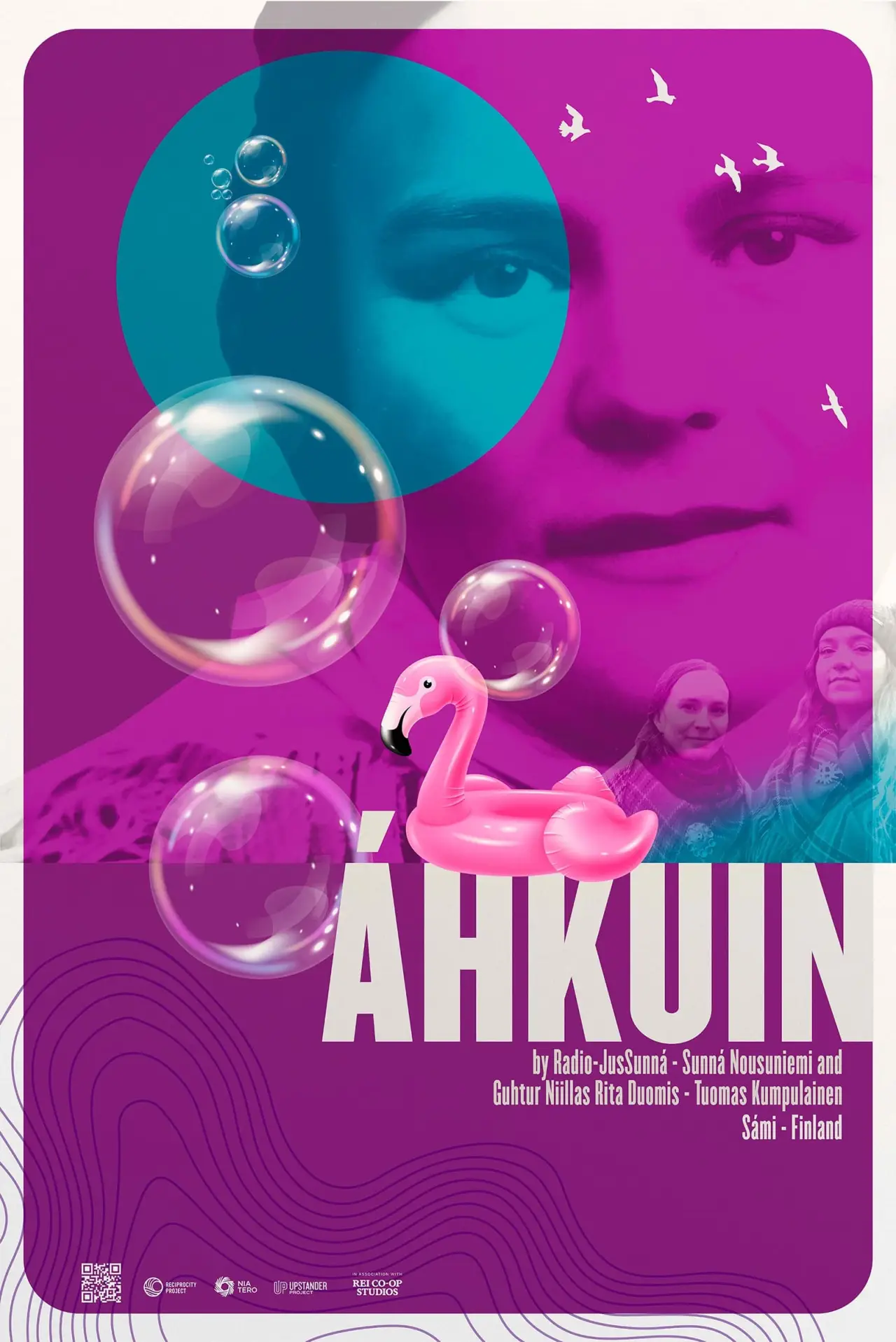 Plakat filmowy "Áhkuin"