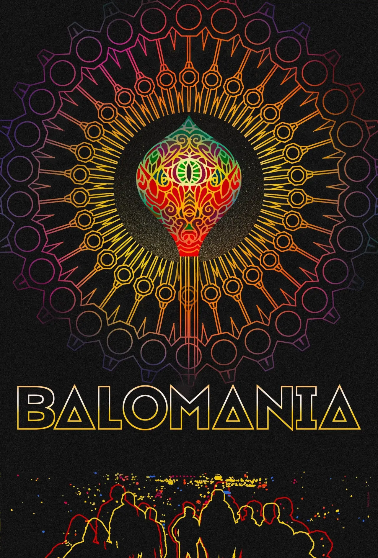 Plakat filmowy "Balomania"