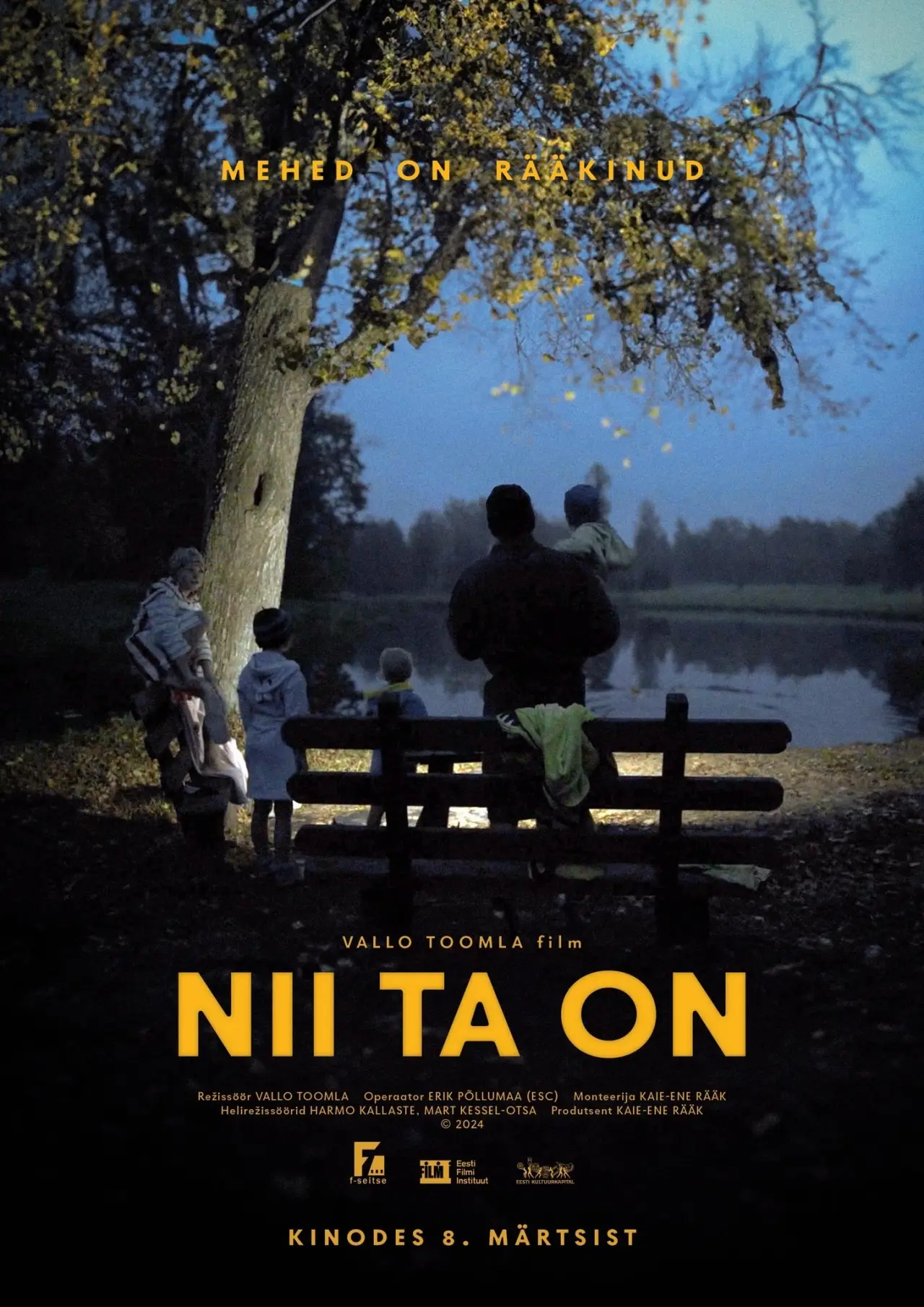 Plakat filmowy "Nii ta on"