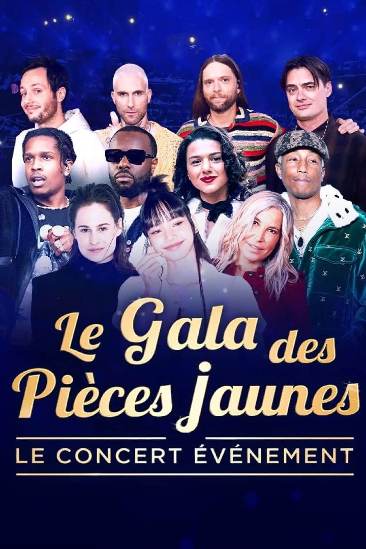 Plakat filmowy "Le Gala des Pièces Jaunes 2024 : Le concert événement"