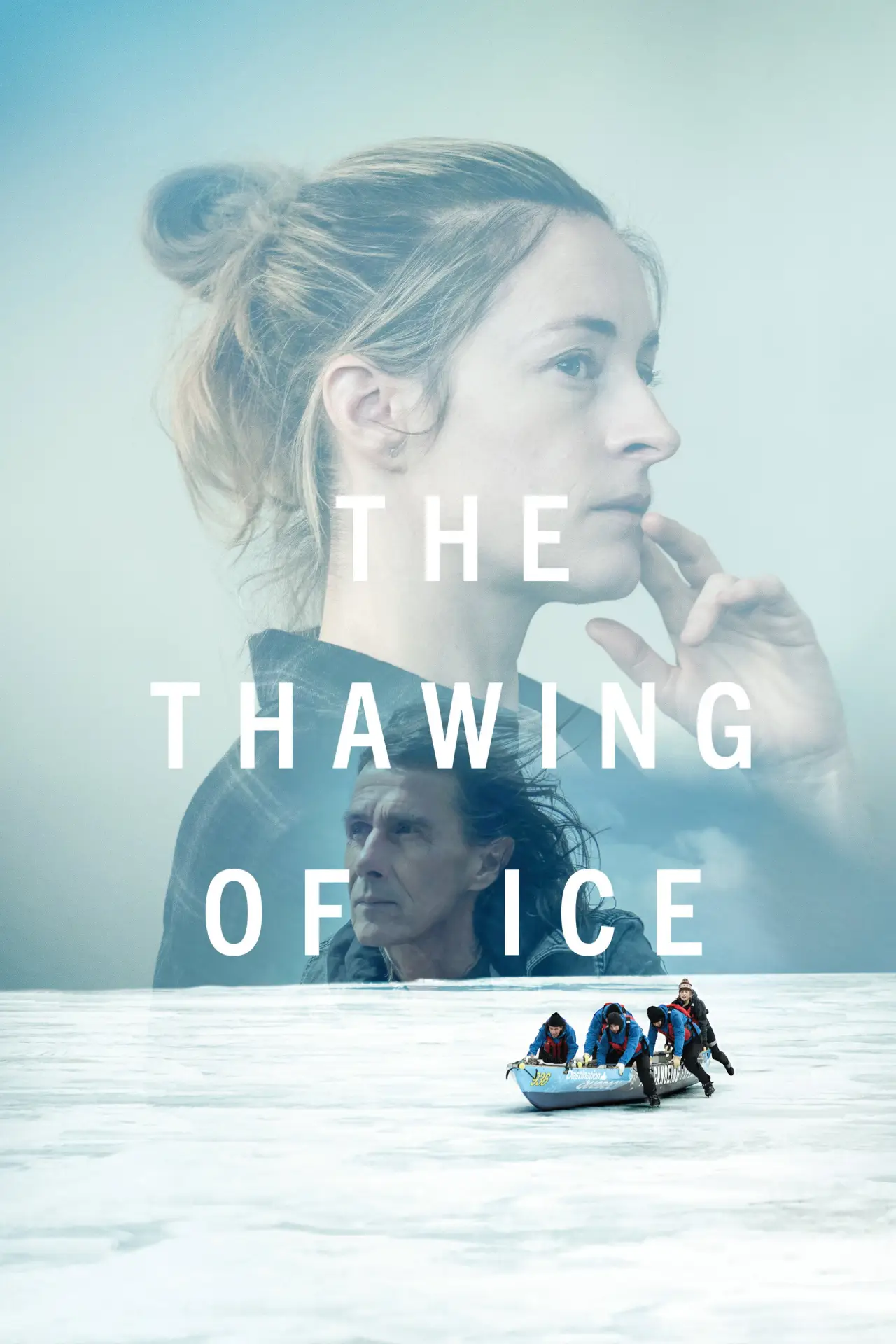 Plakat filmowy "La fonte des glaces"