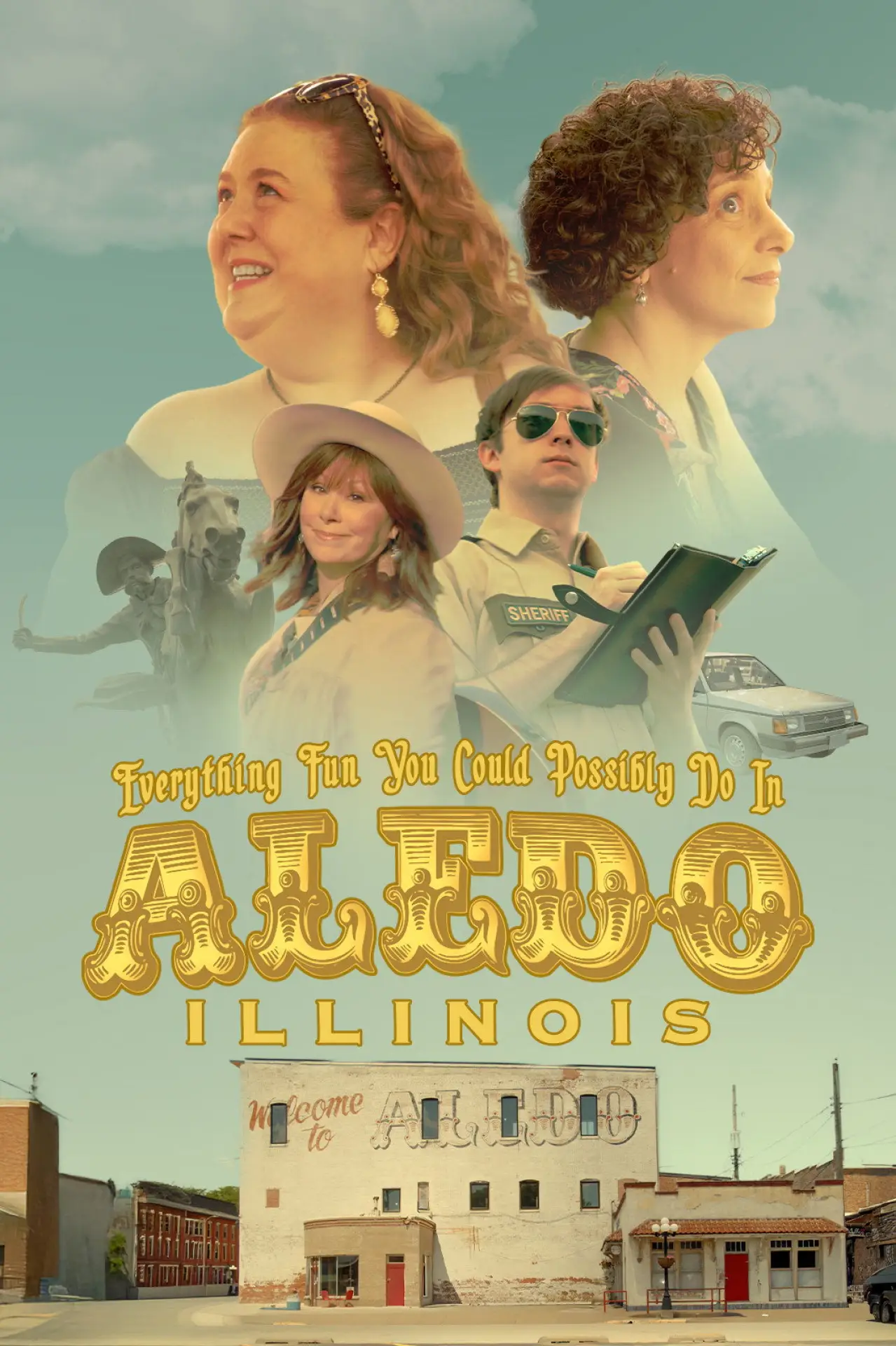 Plakat filmowy "Everything Fun You Could Possibly Do in Aledo, Illinois"
