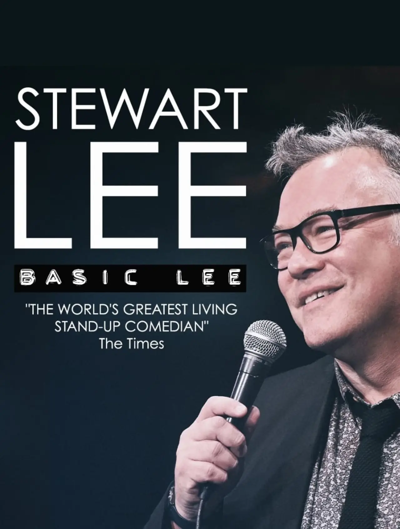 Plakat filmowy "Stewart Lee, Basic Lee: Live at The Lowry"