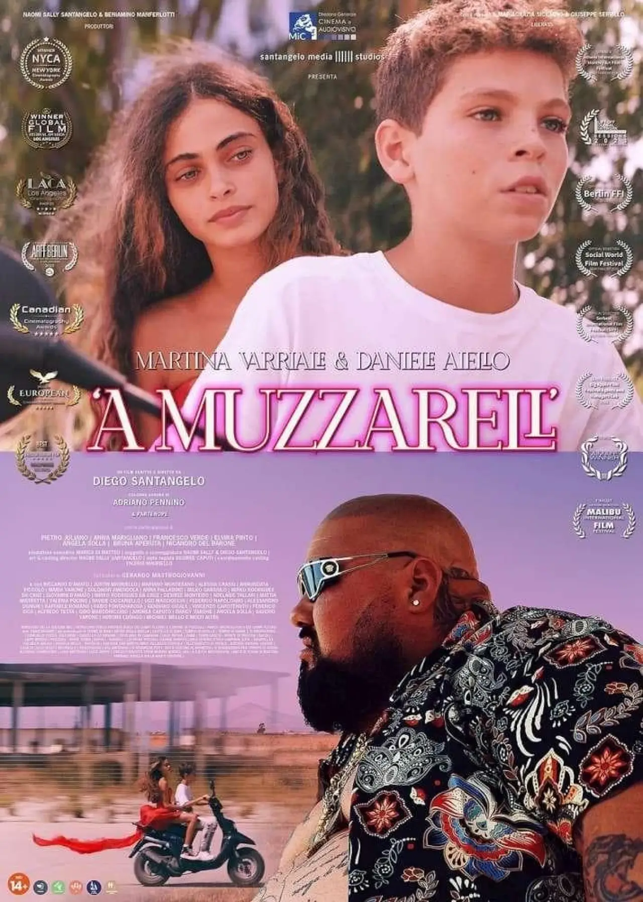 Plakat filmowy "Mozzarella"
