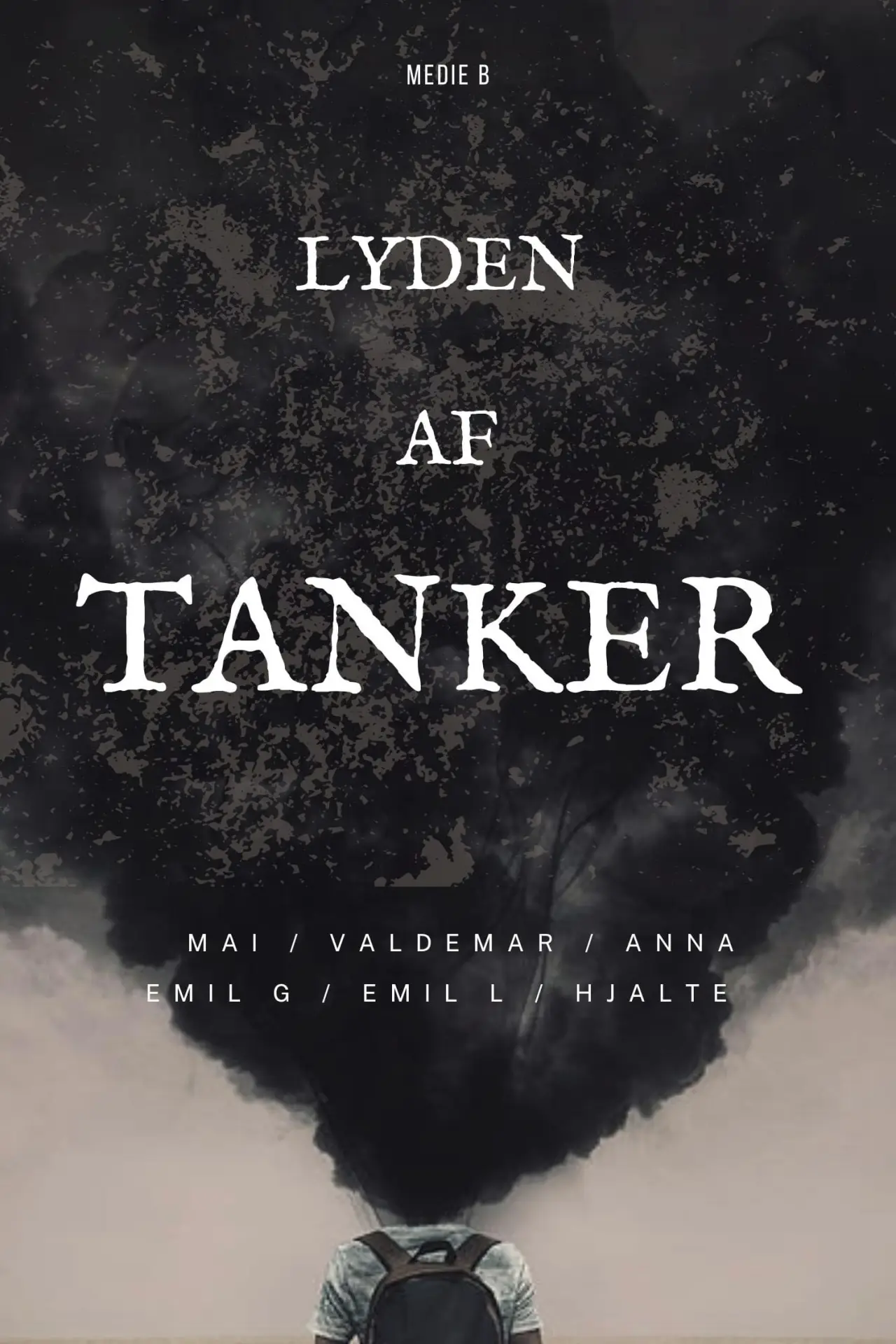 Plakat filmowy "Lyden af Tanker"