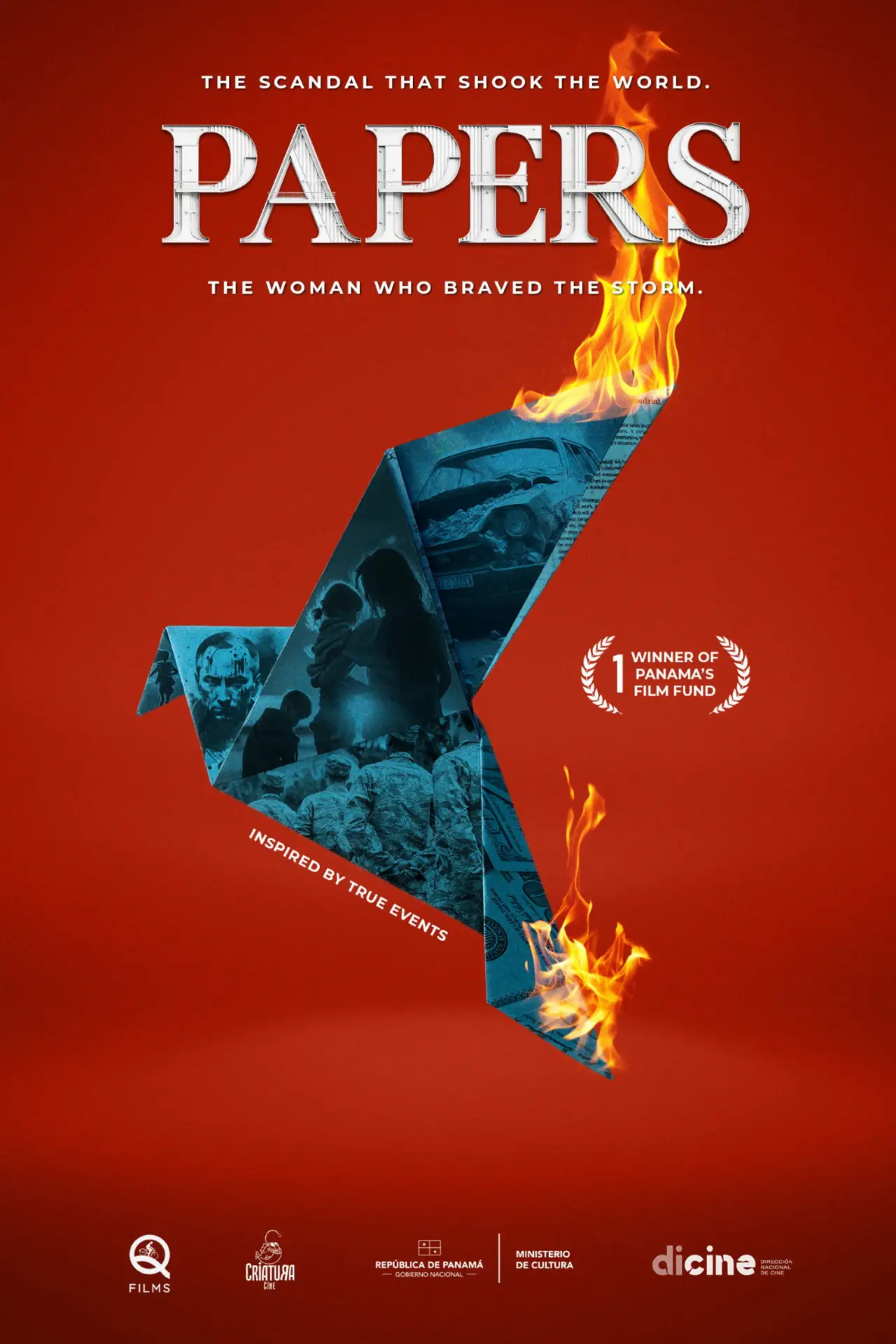 Plakat filmowy "Papeles"