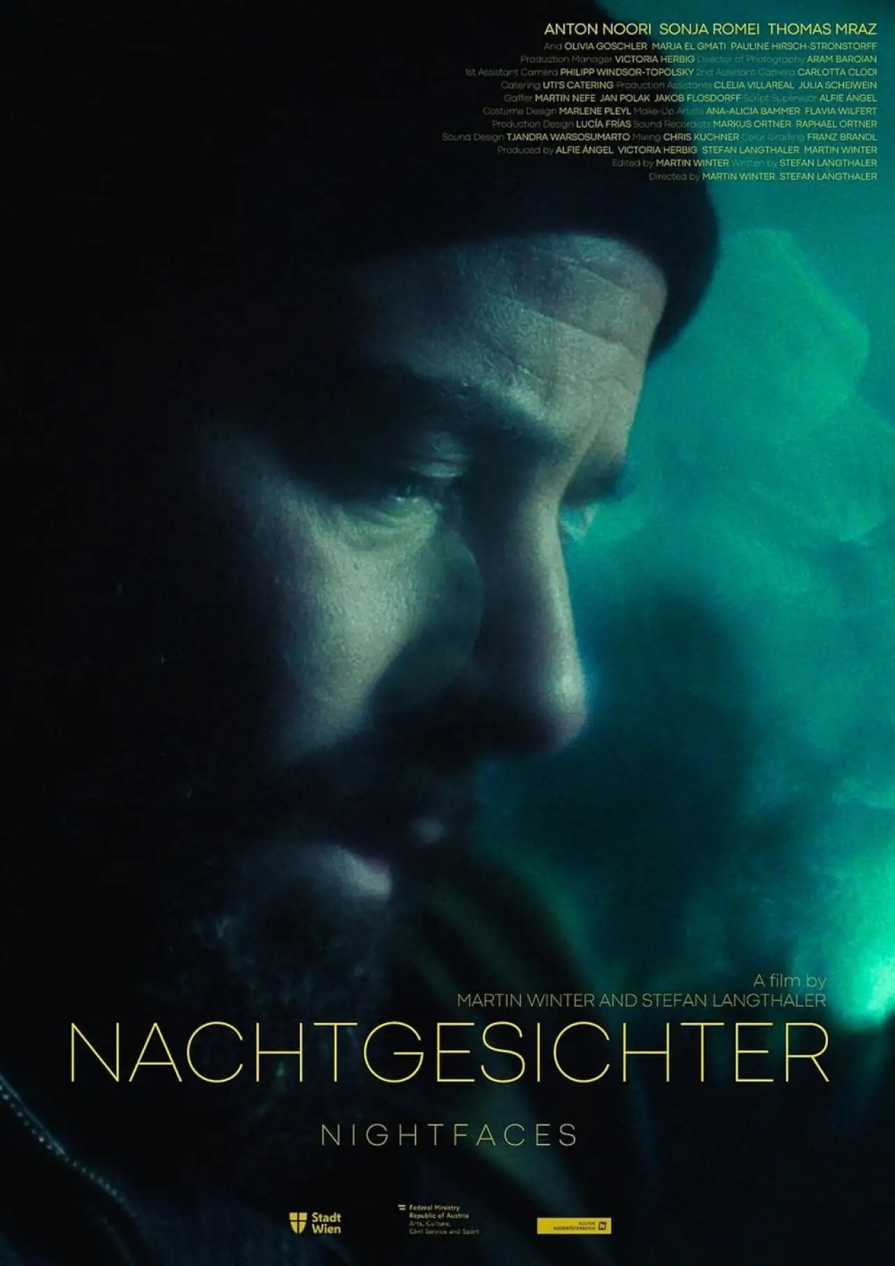 Plakat filmowy "Nachtgesichter"