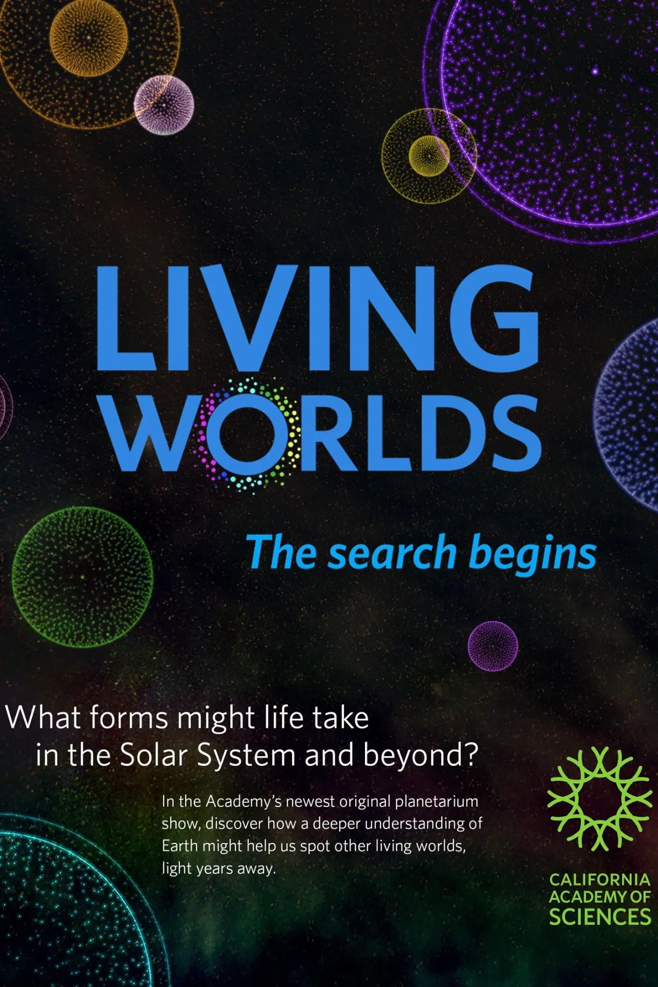 Plakat filmowy "Living Worlds"