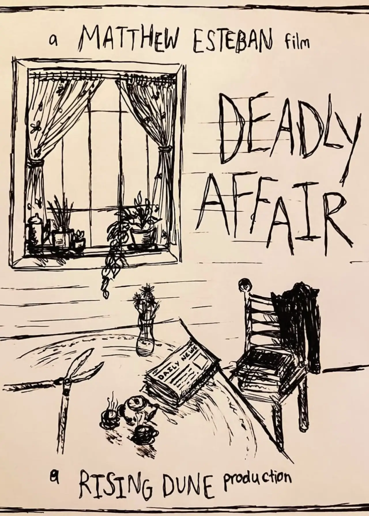Plakat filmowy "Deadly Affair"