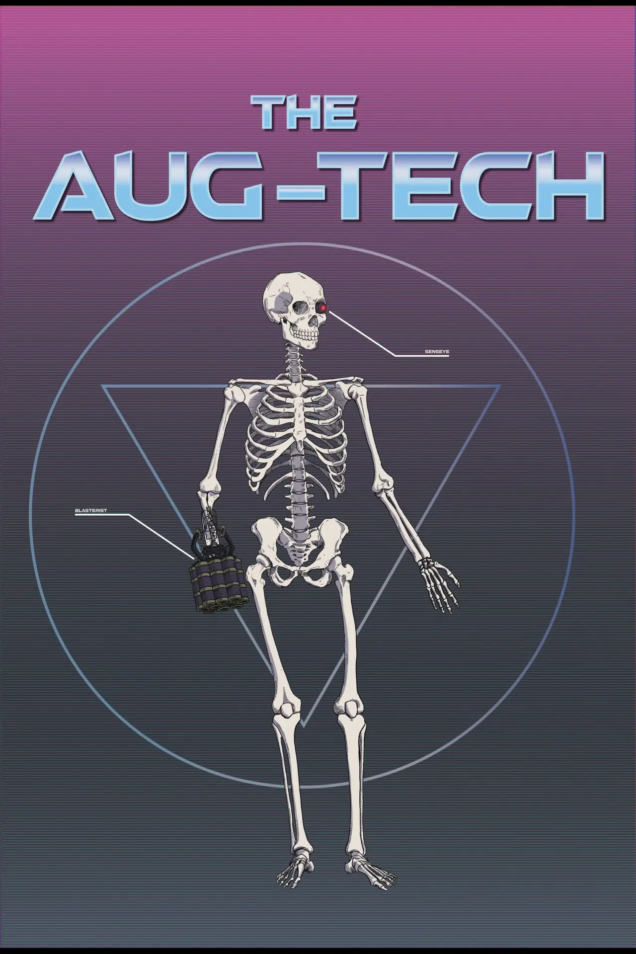 Plakat filmowy "The Aug-Tech"