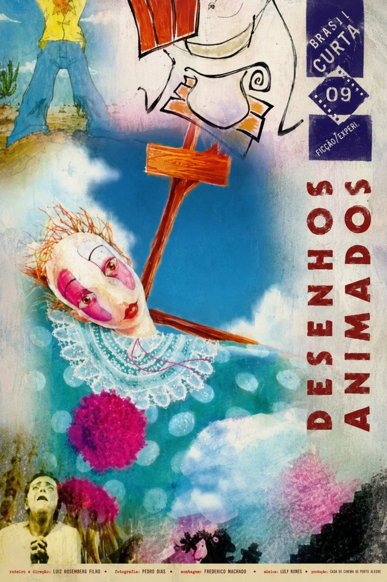 Plakat filmowy "Uma casa muito engraçada"