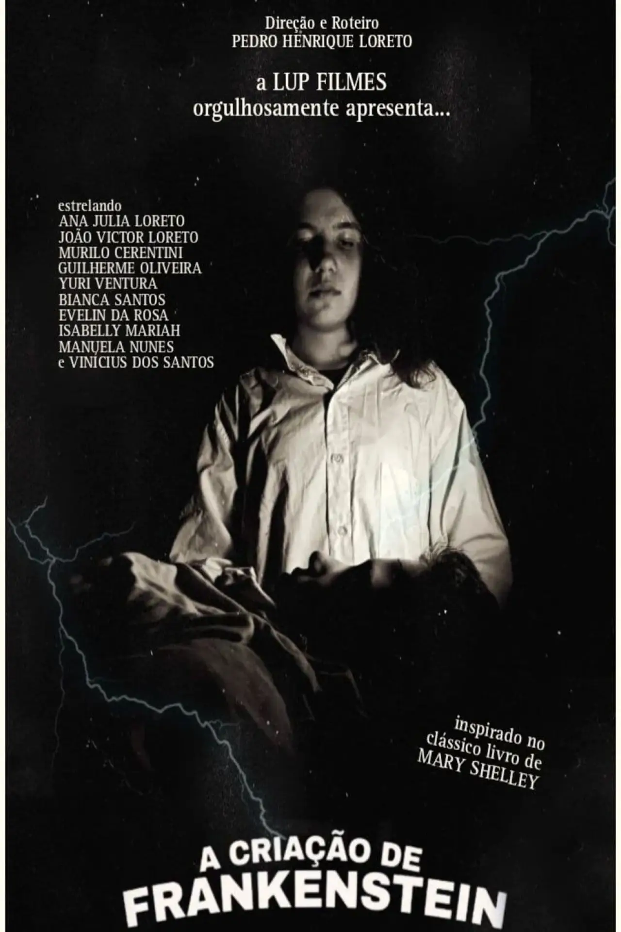Plakat filmowy "A Criação de Frankenstein"