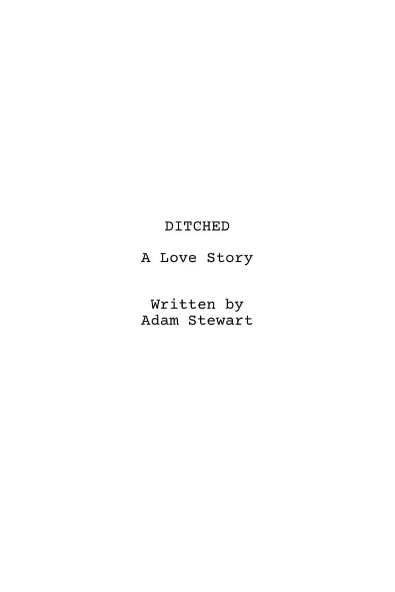 Plakat filmowy "Ditched"