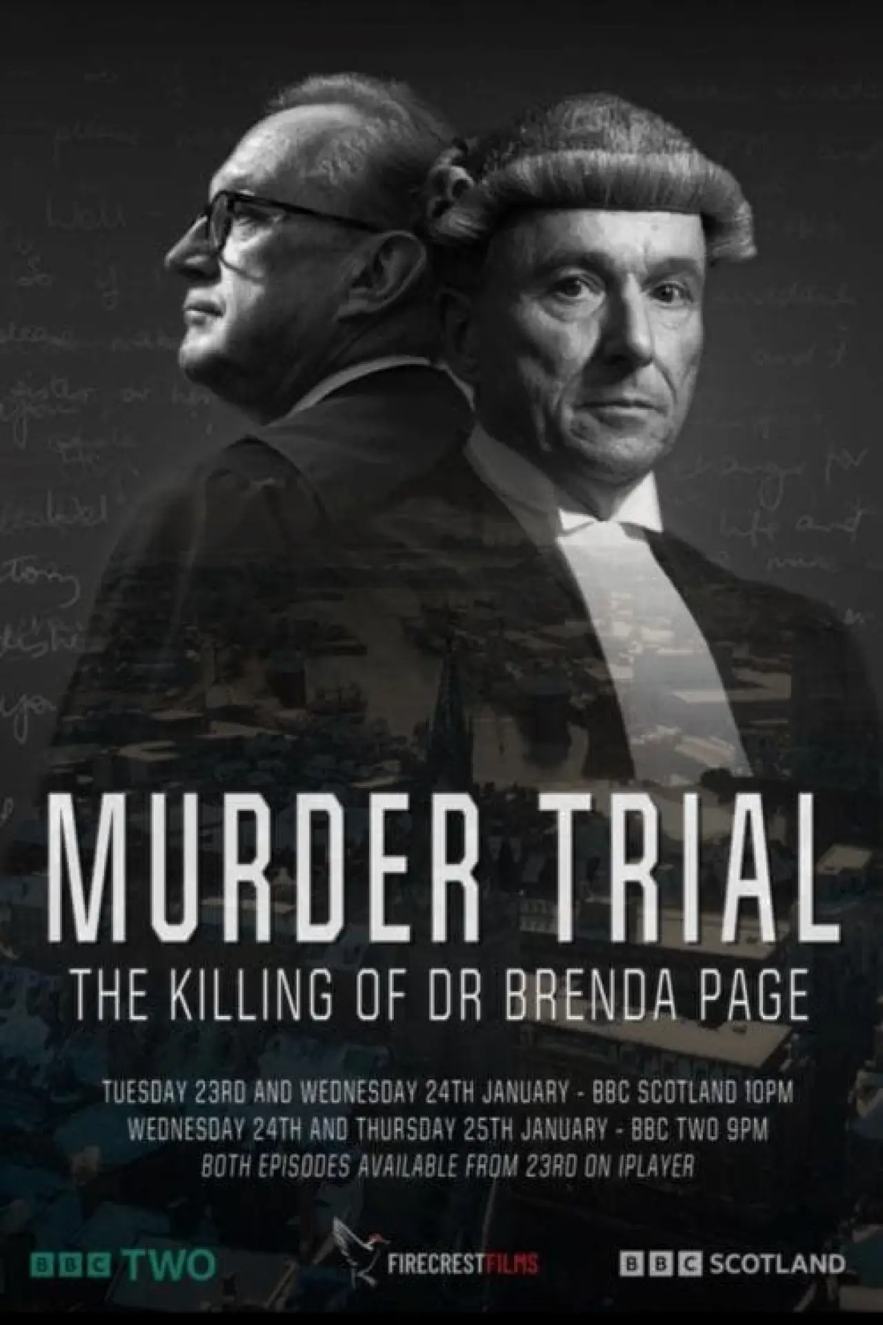 Plakat filmowy "Murder Trial: The Killing of Dr Brenda Page"