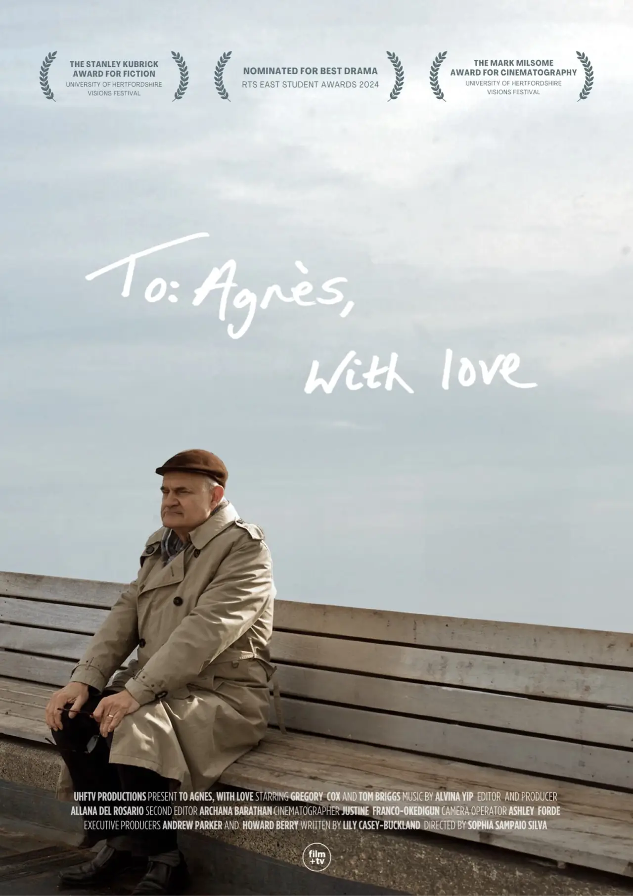 Plakat filmowy "To: Agnès, With Love"