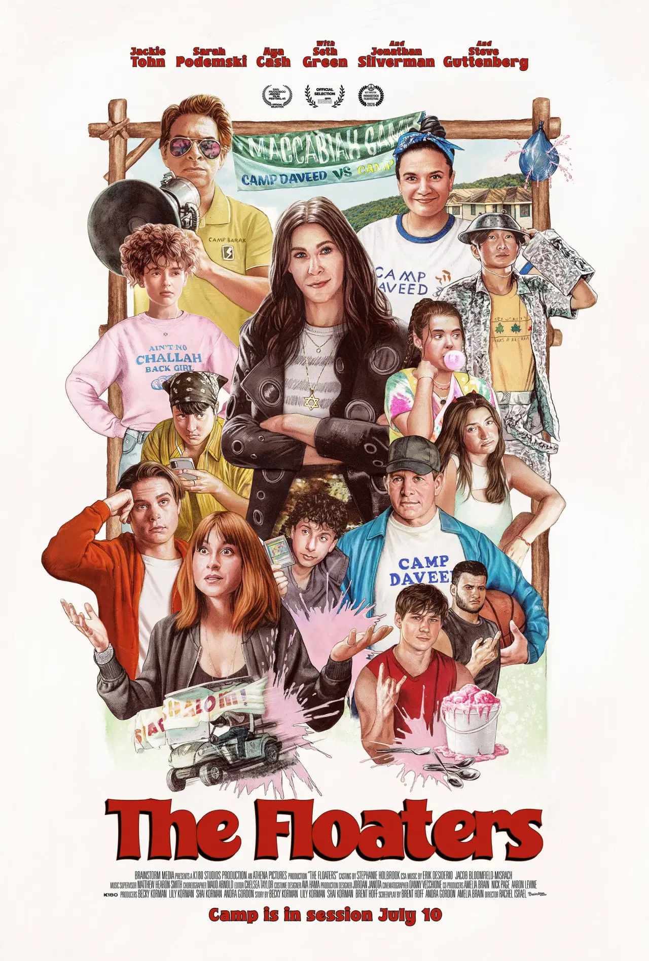Plakat filmowy "The Floaters"