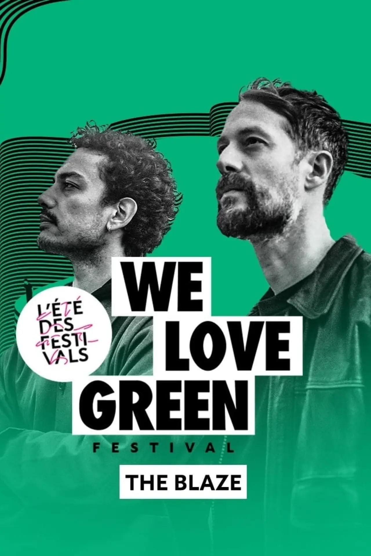 Plakat filmowy "The Blaze en concert à We Love Green 2023"