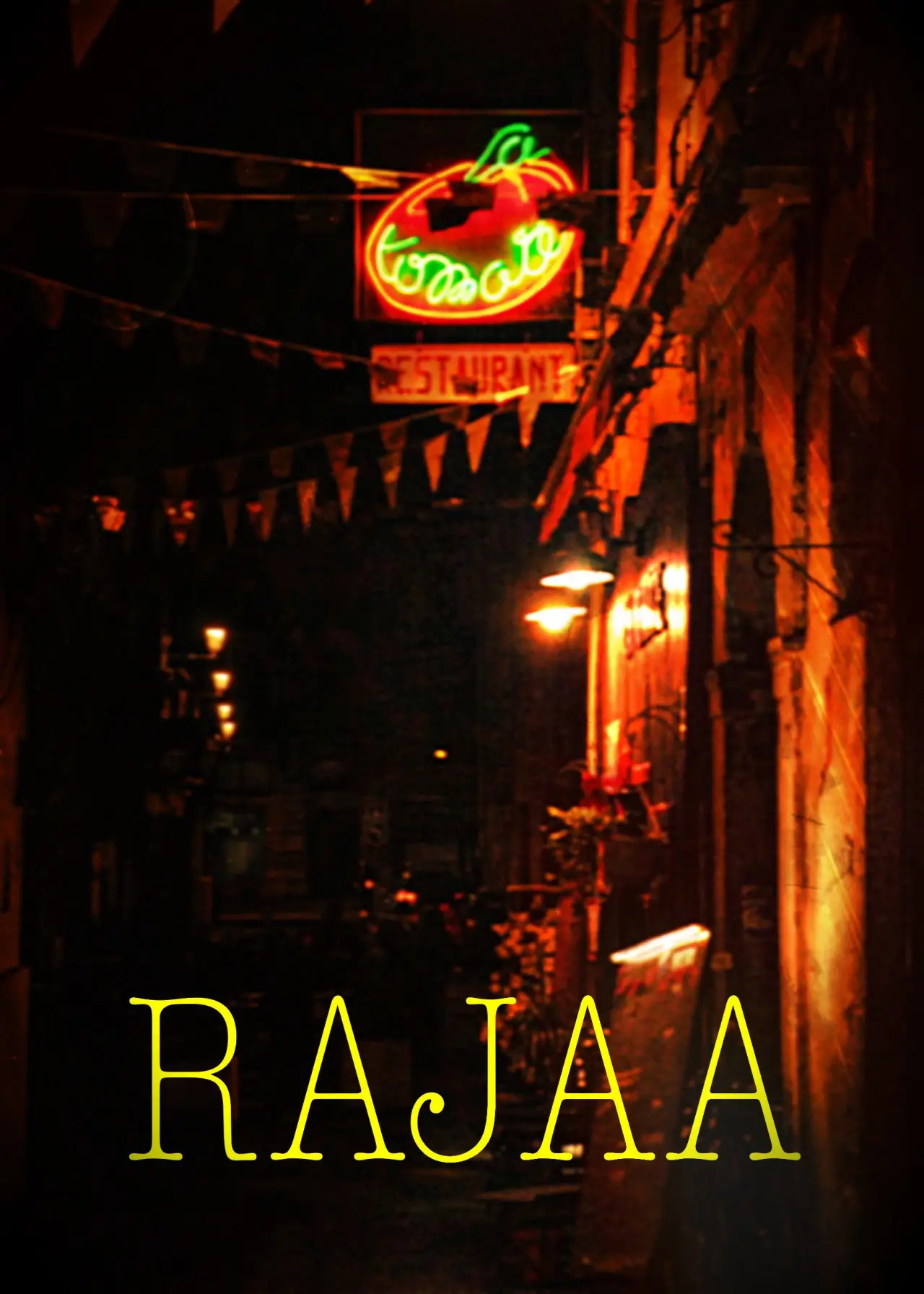 Plakat filmowy "Rajaa"