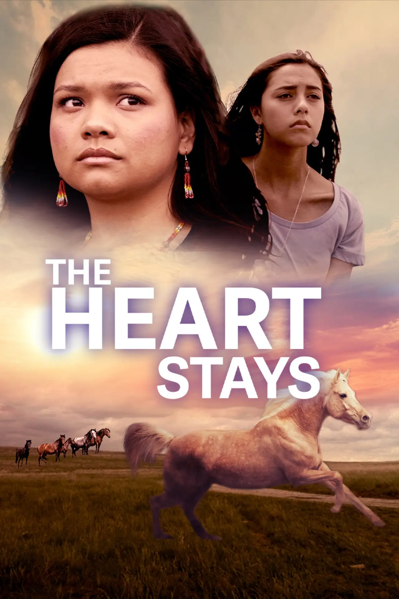 Plakat filmowy "The Heart Stays"