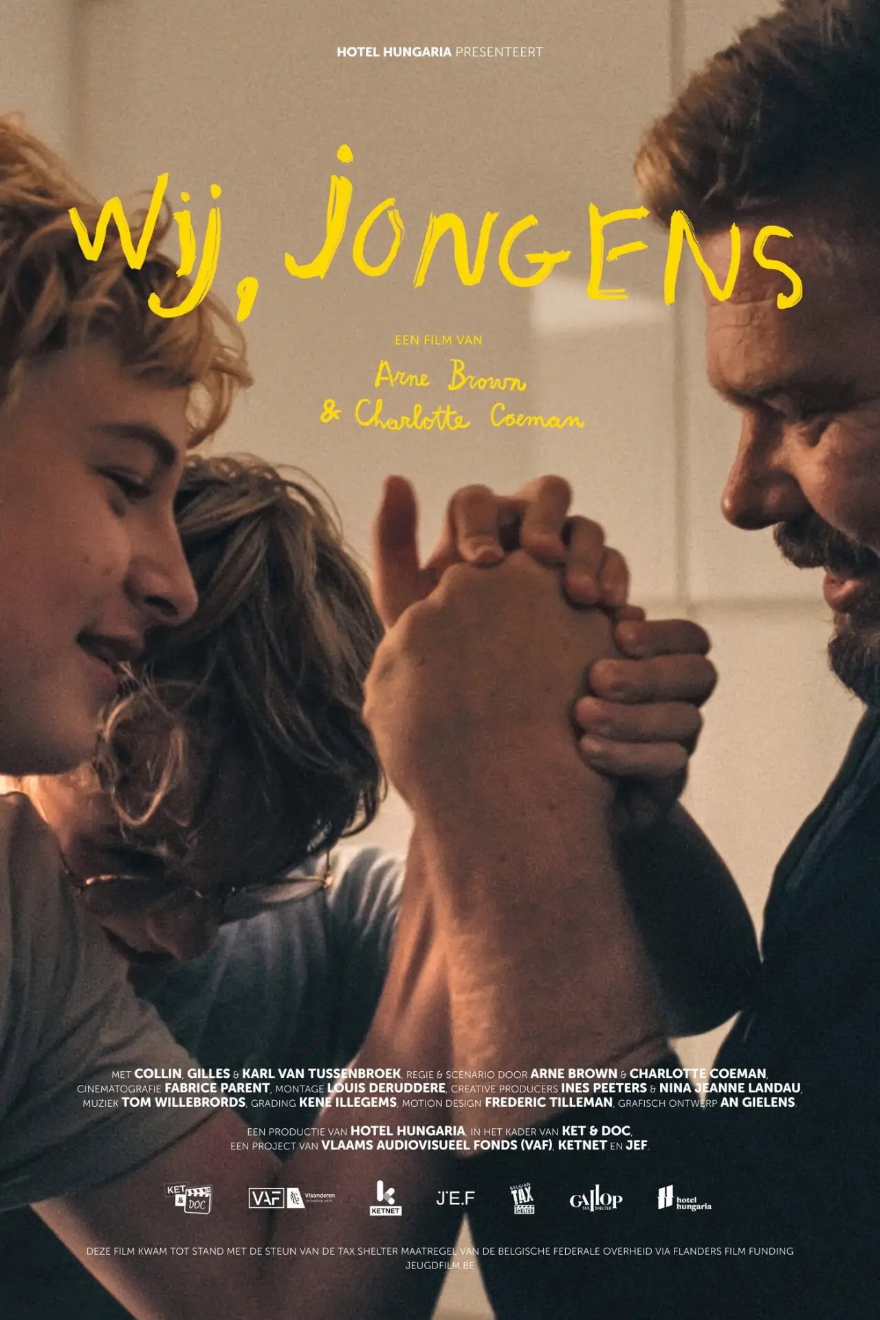 Plakat filmowy "Wij, jongens"