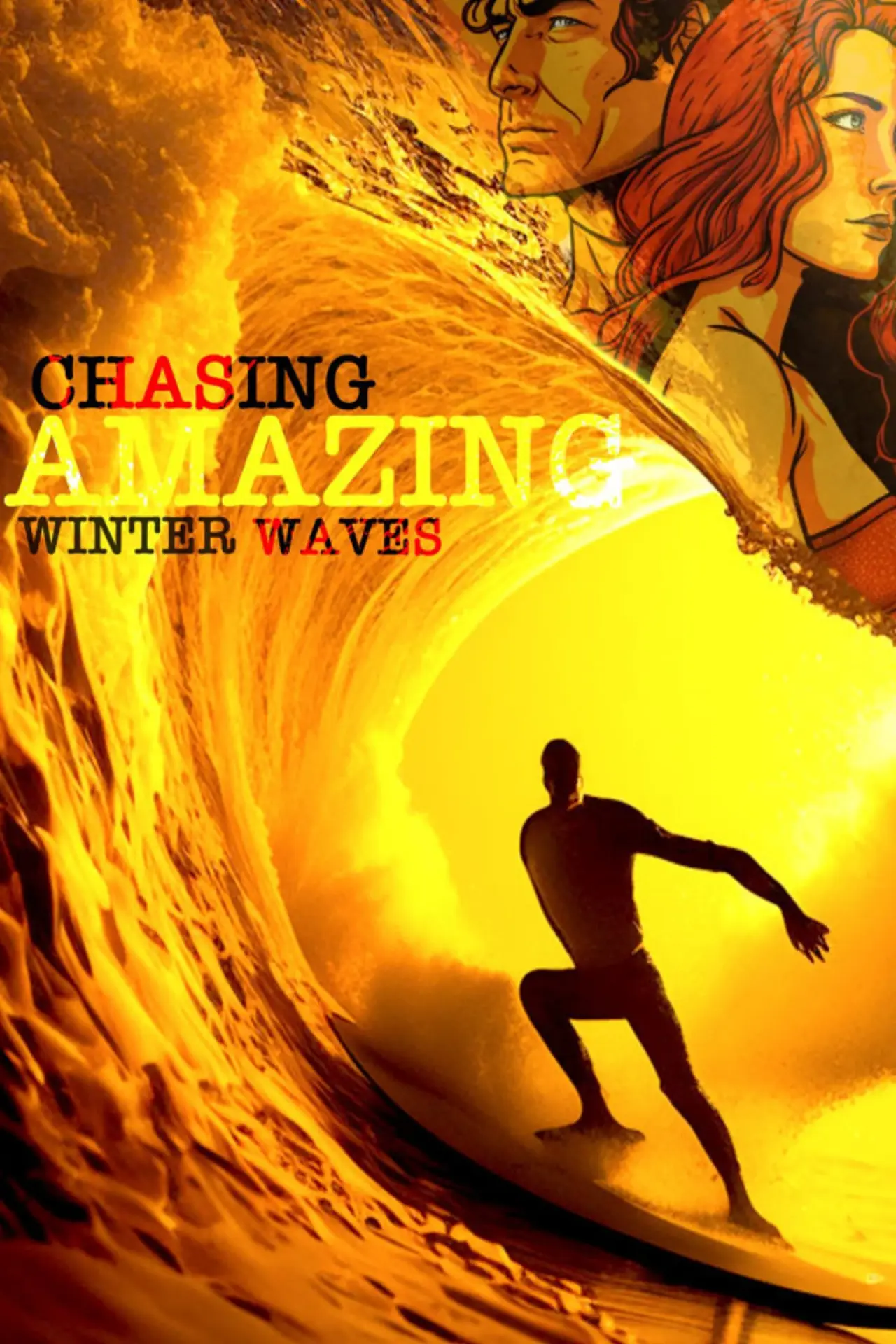 Plakat filmowy "Chasing Amazing Winter Waves"
