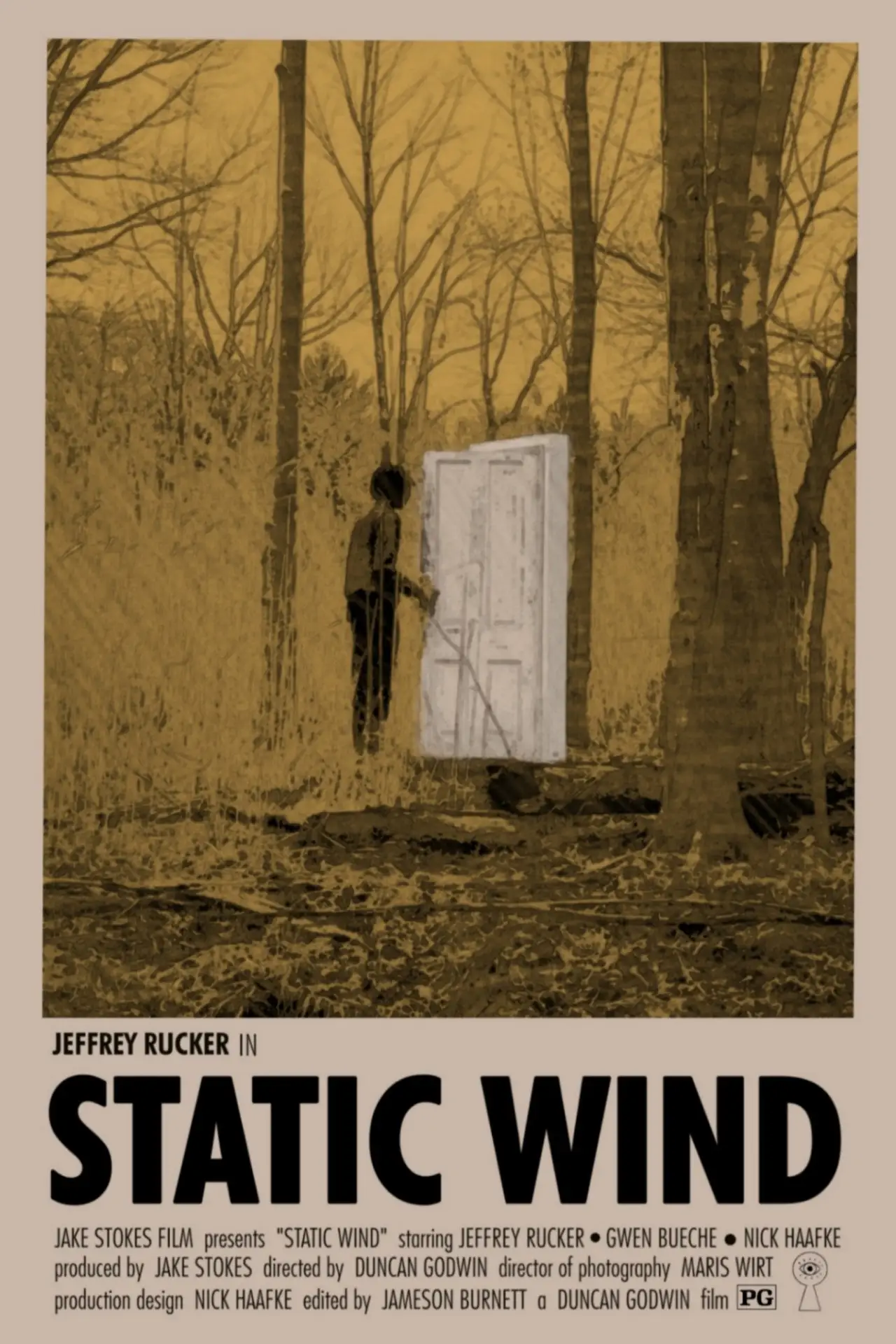 Plakat filmowy "Static Wind"