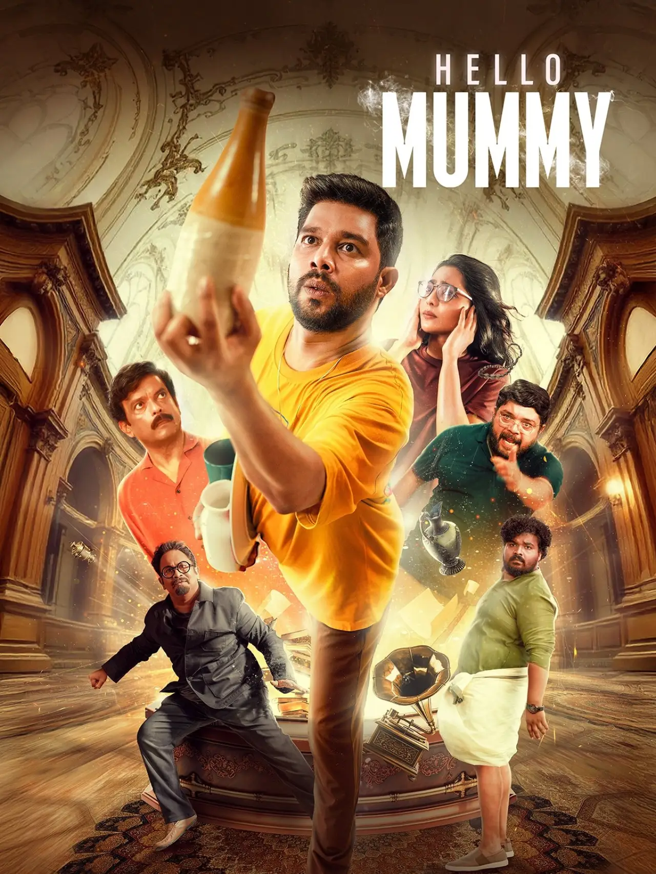 Plakat filmowy "ഹലോ മമ്മി"