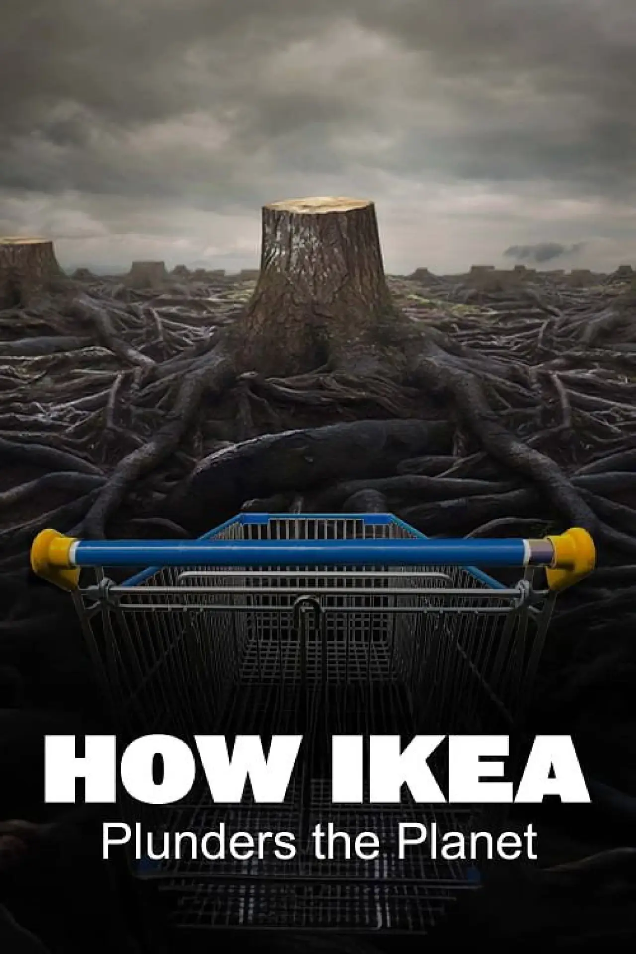 Plakat filmowy "Ikea, le seigneur des forêts"