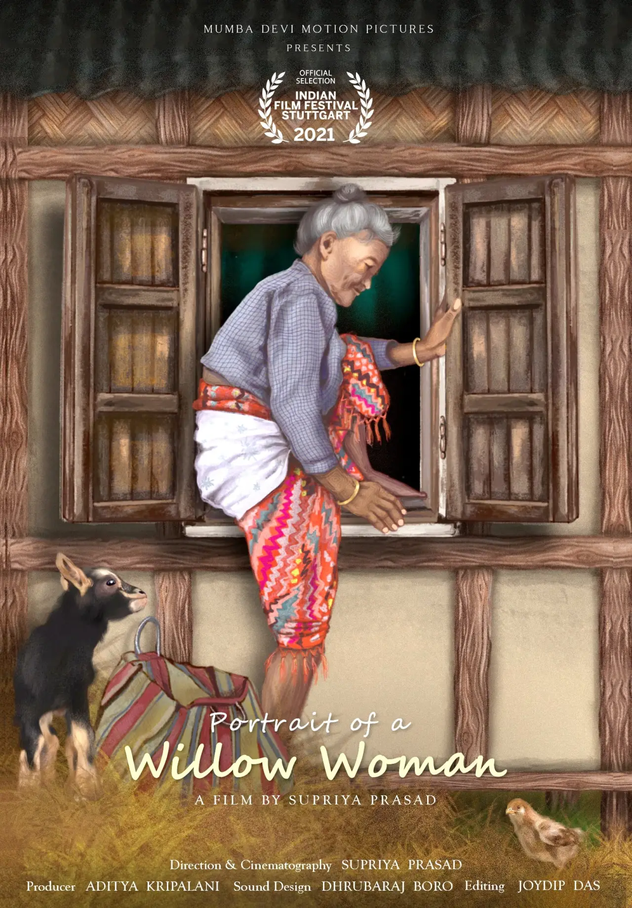 Plakat filmowy "PORTRAIT OF A WILLOW WOMAN"