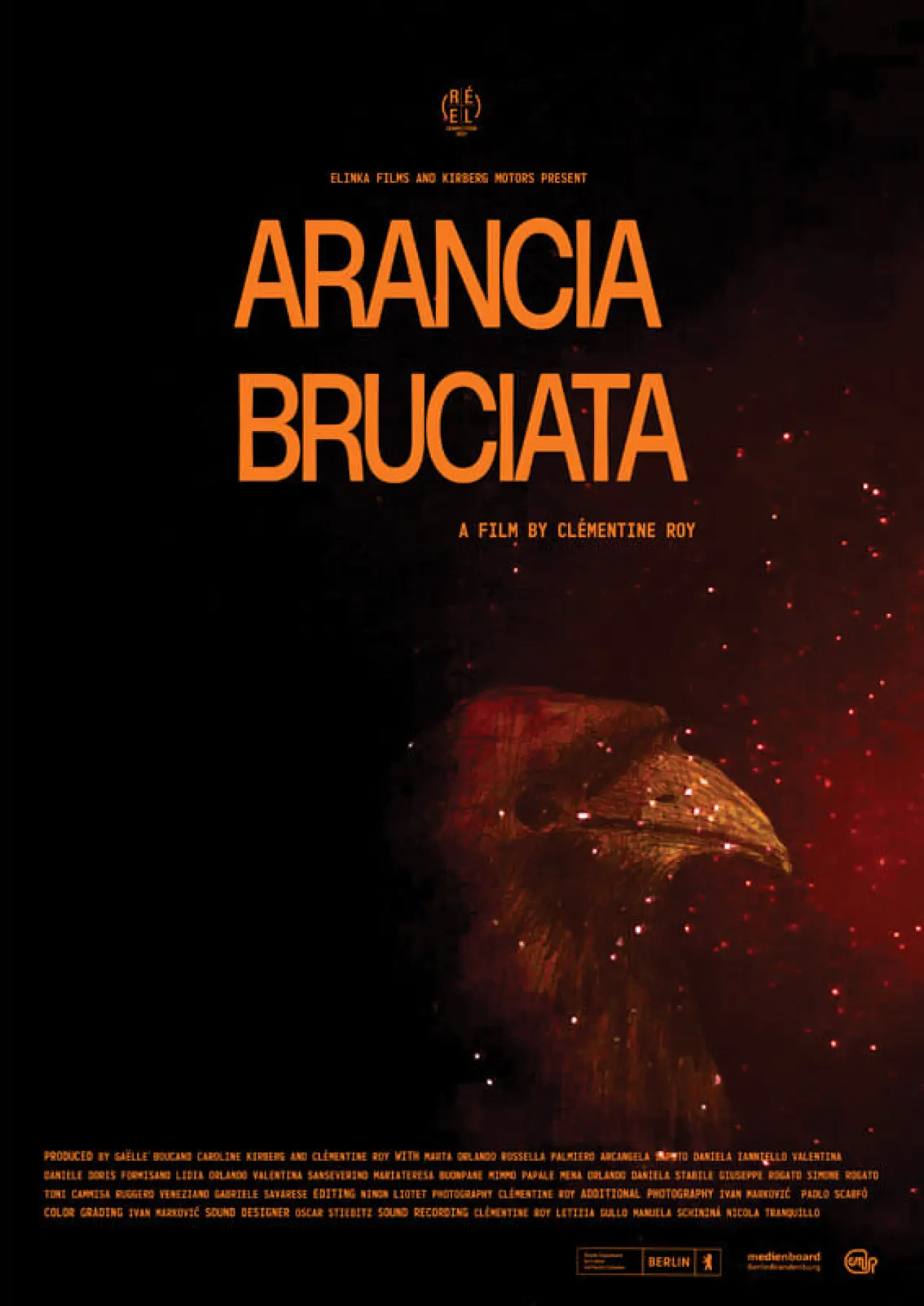Plakat filmowy "Arancia Bruciata"