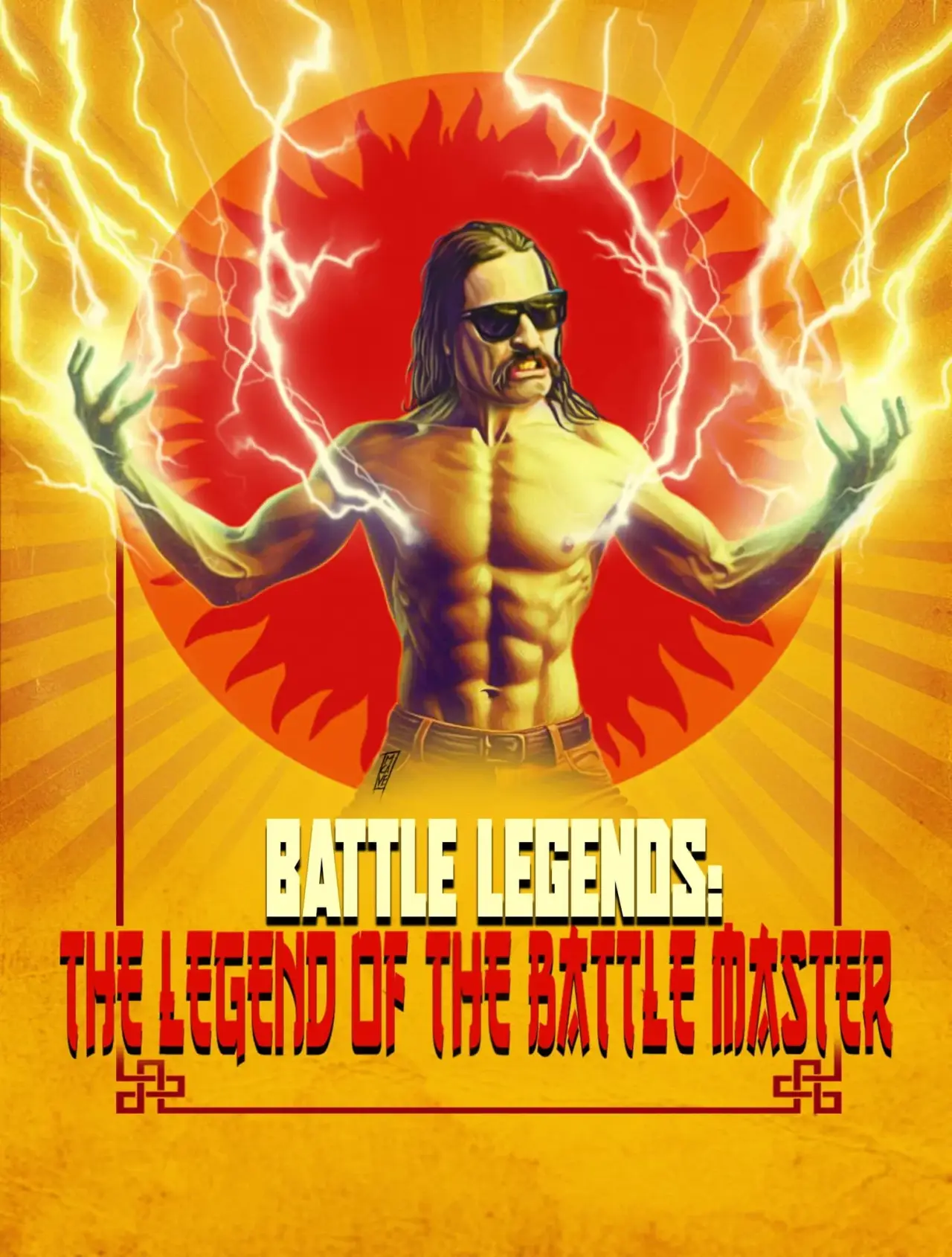 Plakat filmowy "Battle Legends: The Legend of Battle Master"