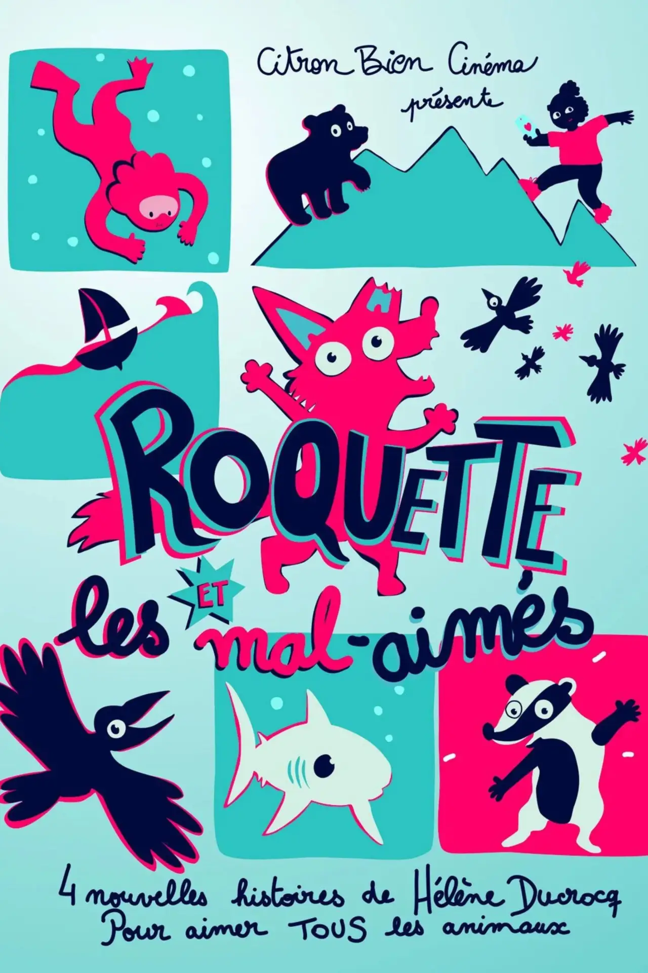 Plakat filmowy "Roquette et les Mal-Aimés"