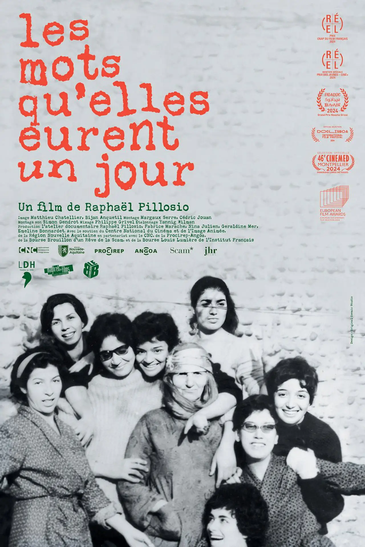 Plakat filmowy "Les Mots qu