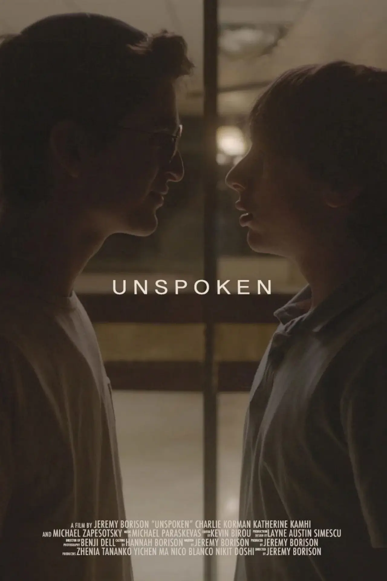 Plakat filmowy "Unspoken"