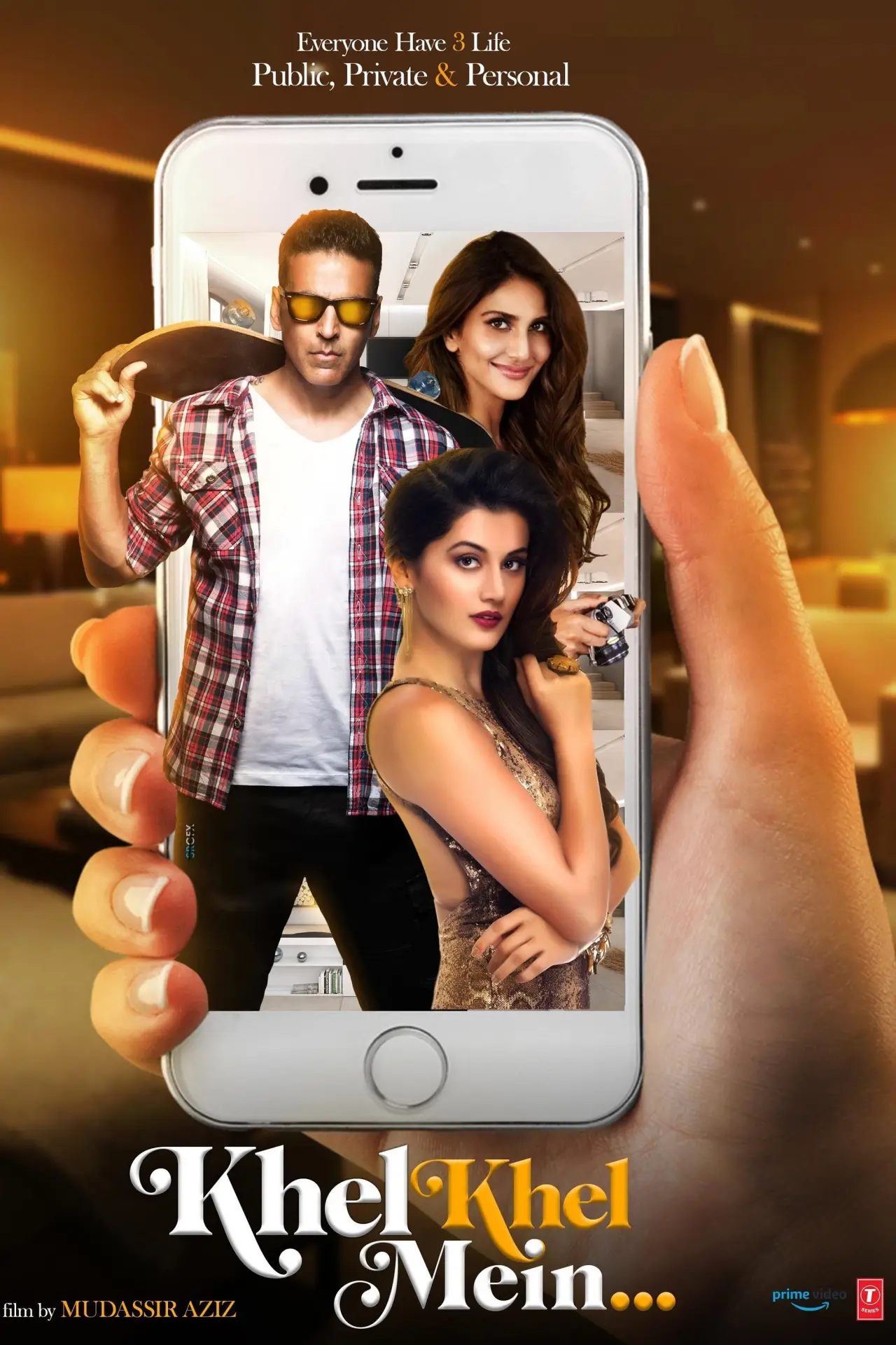 Plakat filmowy "खेल खेल में"