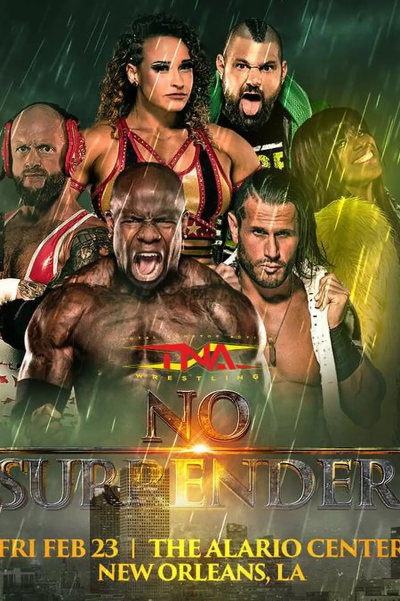 Plakat filmowy "TNA No Surrender 2024"