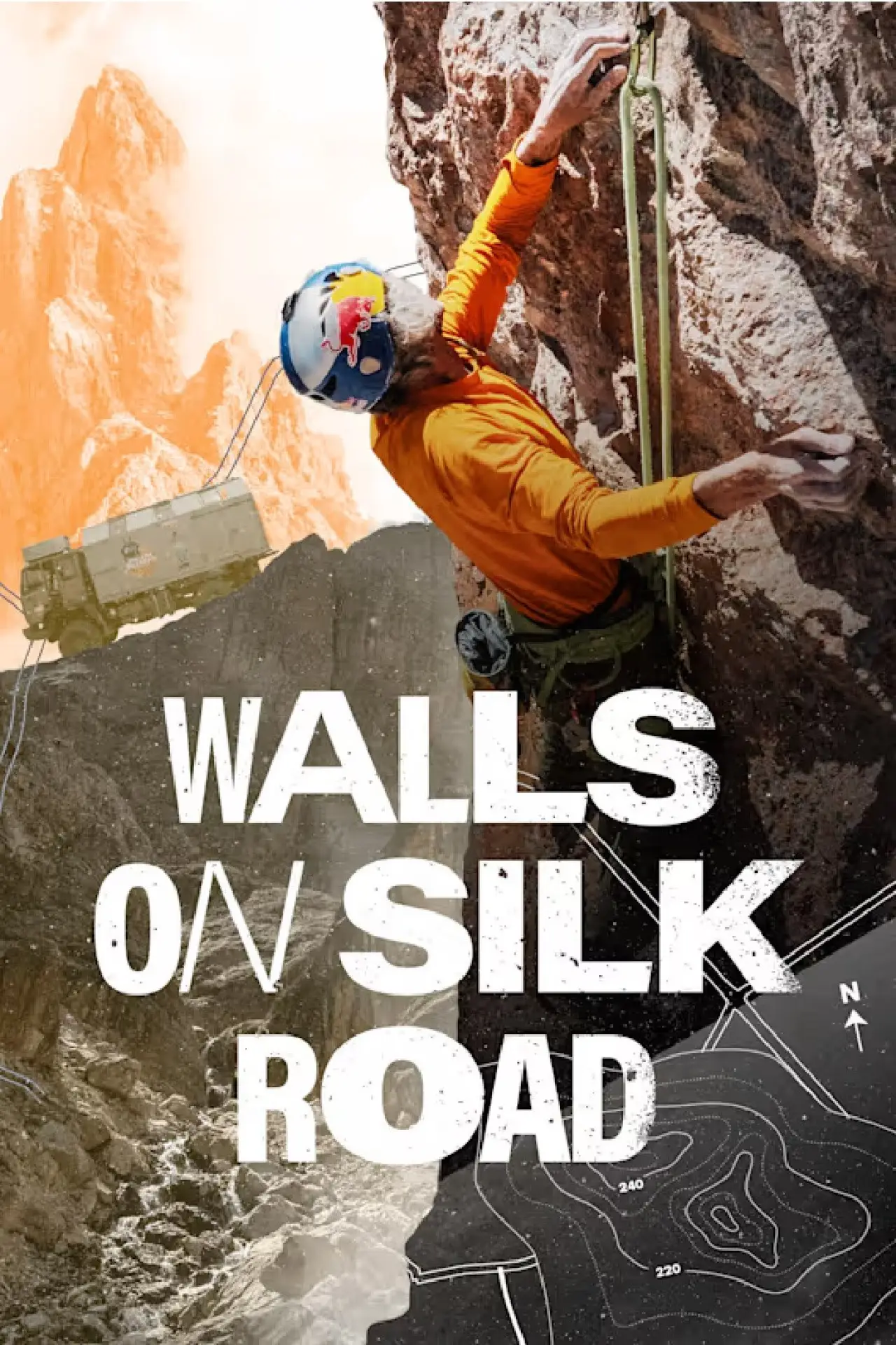 Plakat filmowy "Walls on Silk Road"