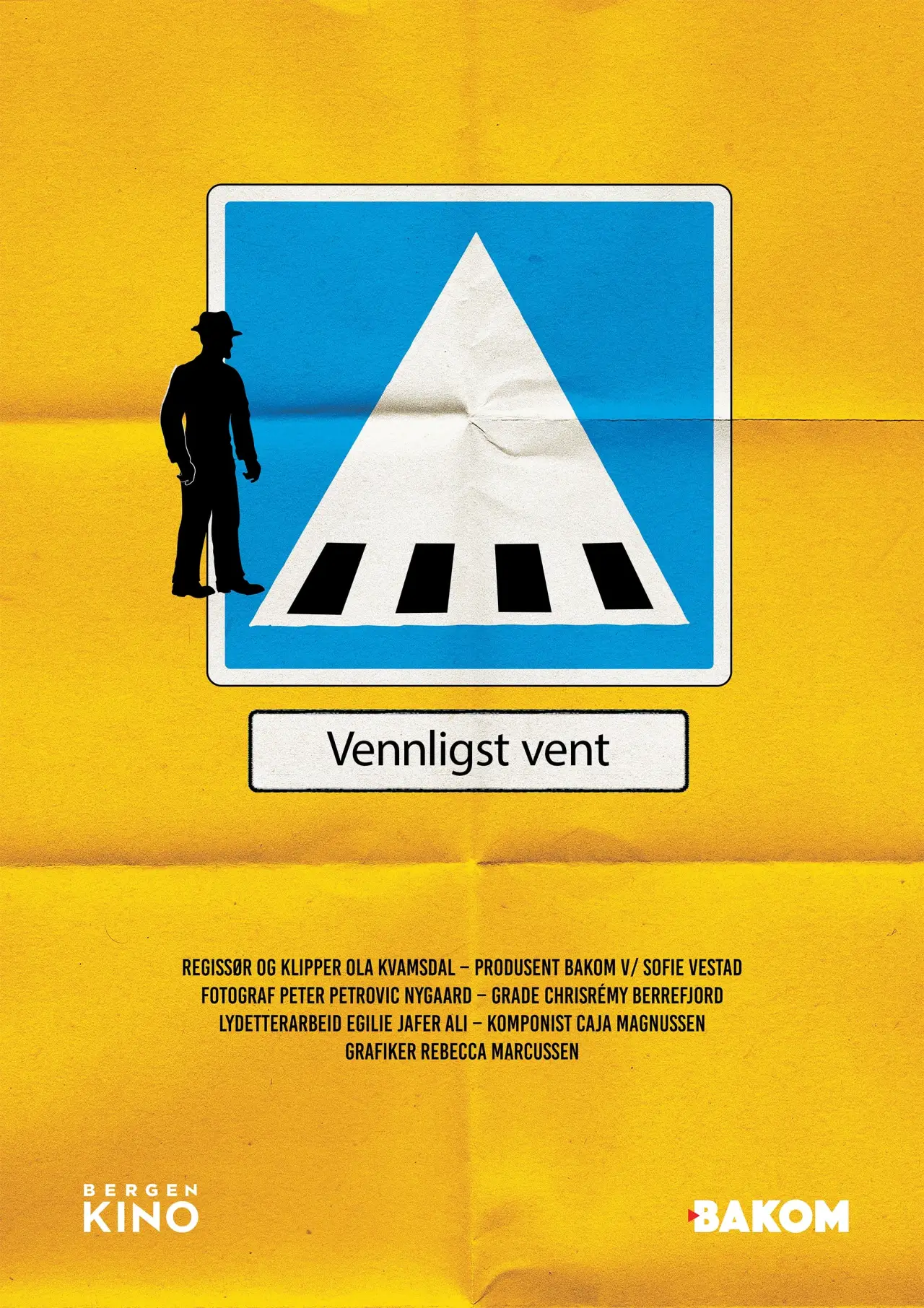 Plakat filmowy "Vennligst vent"