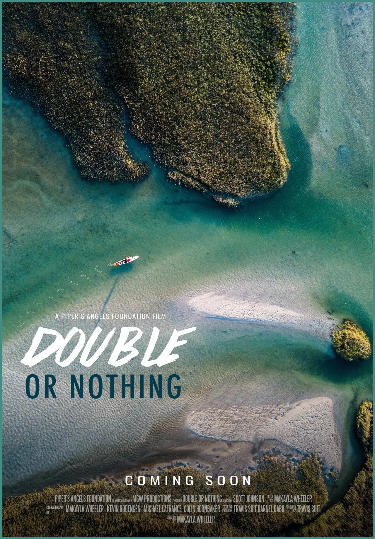Plakat filmowy "Double or Nothing"