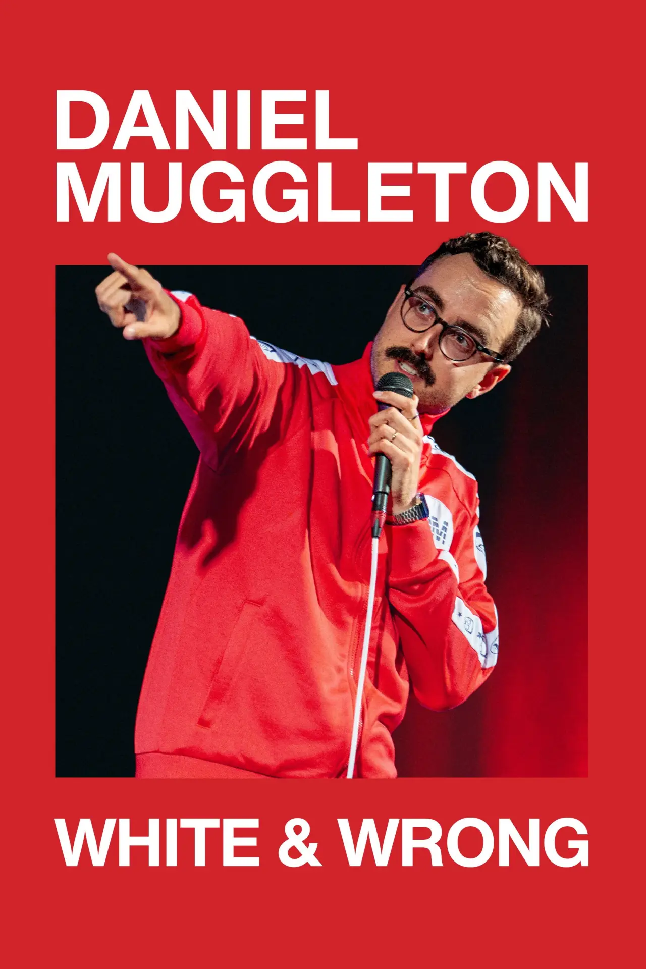 Plakat filmowy "Daniel Muggleton: White & Wrong"
