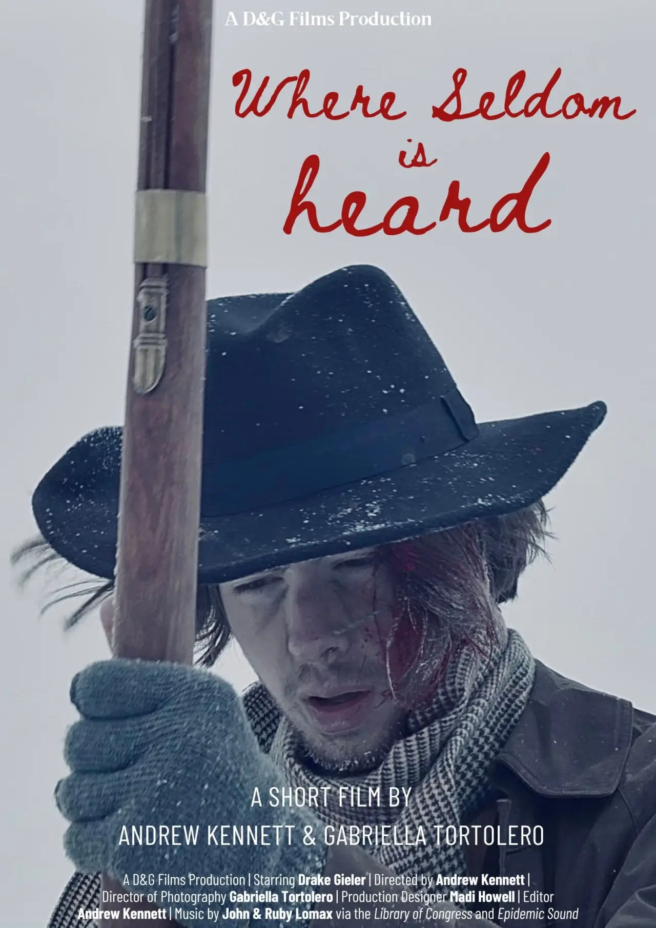Plakat filmowy "Where Seldom is Heard"
