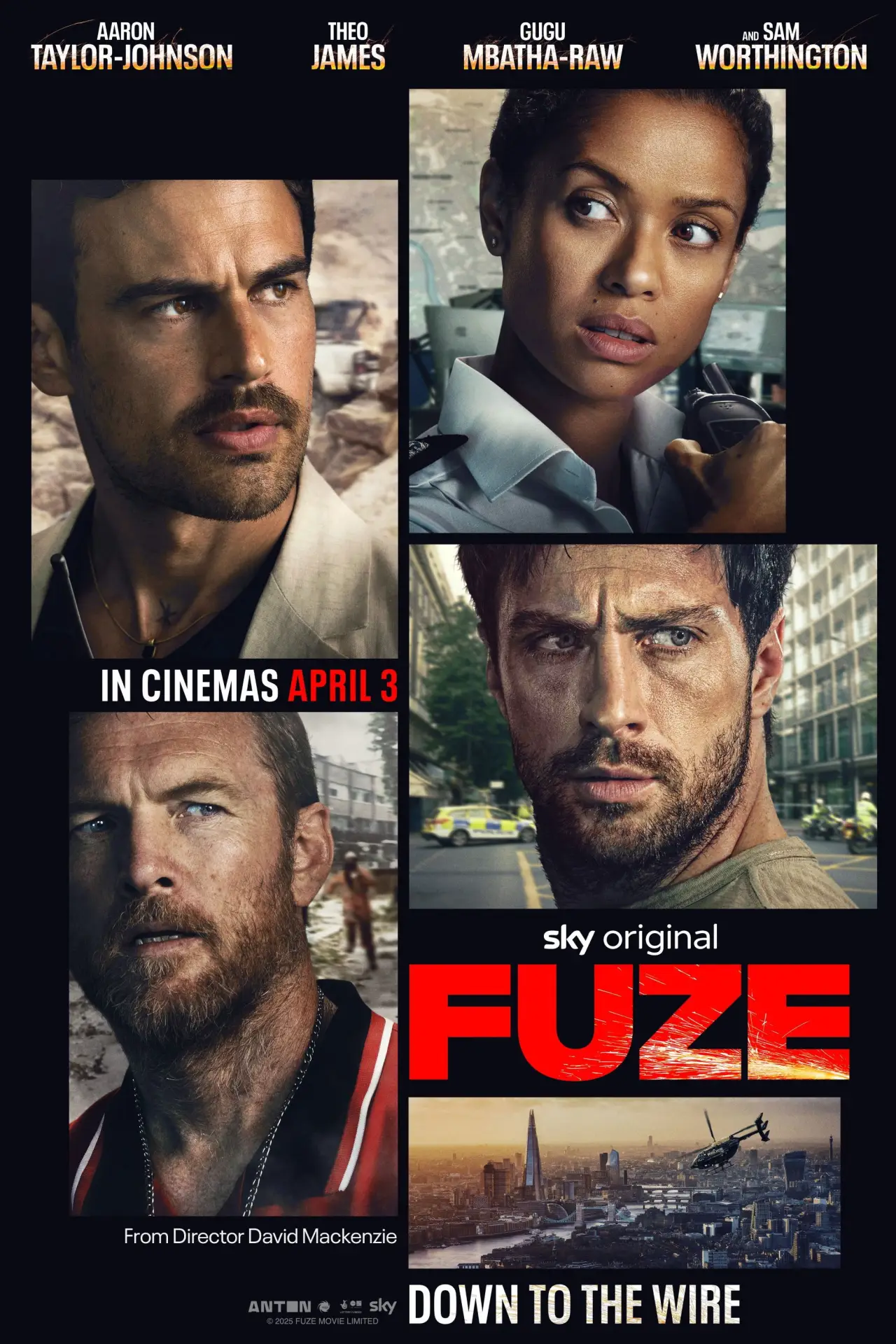 Plakat filmowy "Fuze"