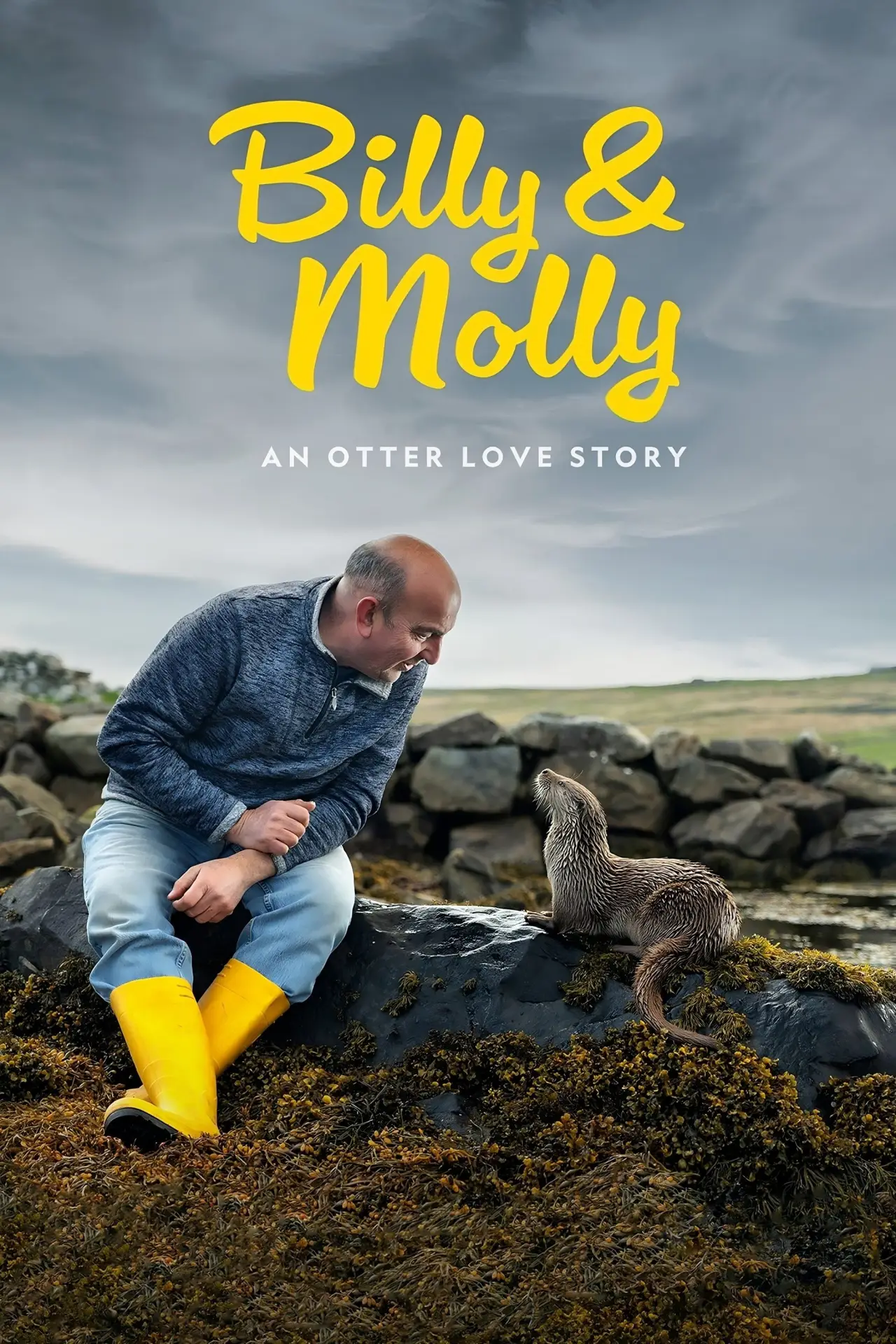 Plakat filmowy "Billy & Molly: An Otter Love Story"