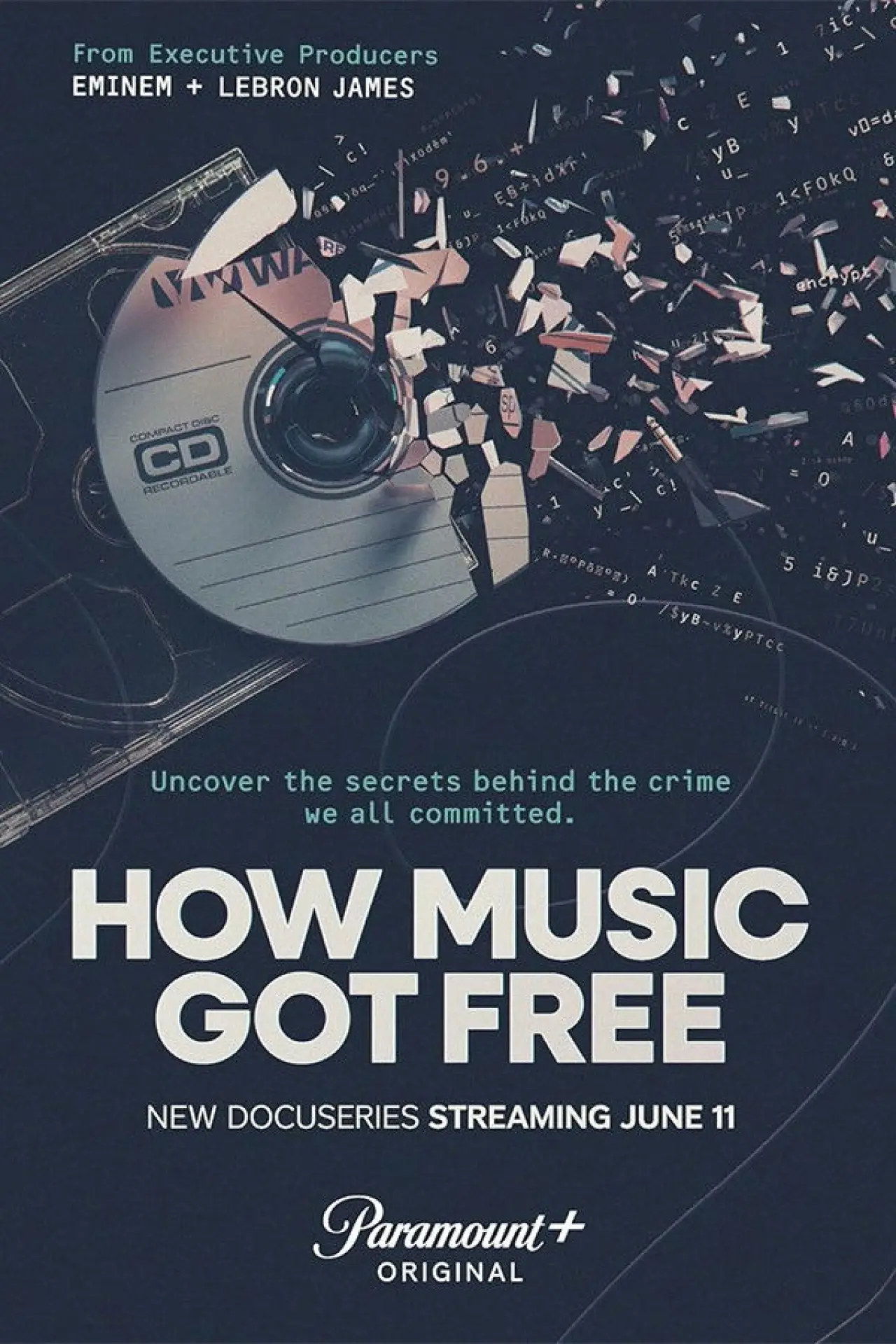 Plakat filmowy "How Music Got Free"