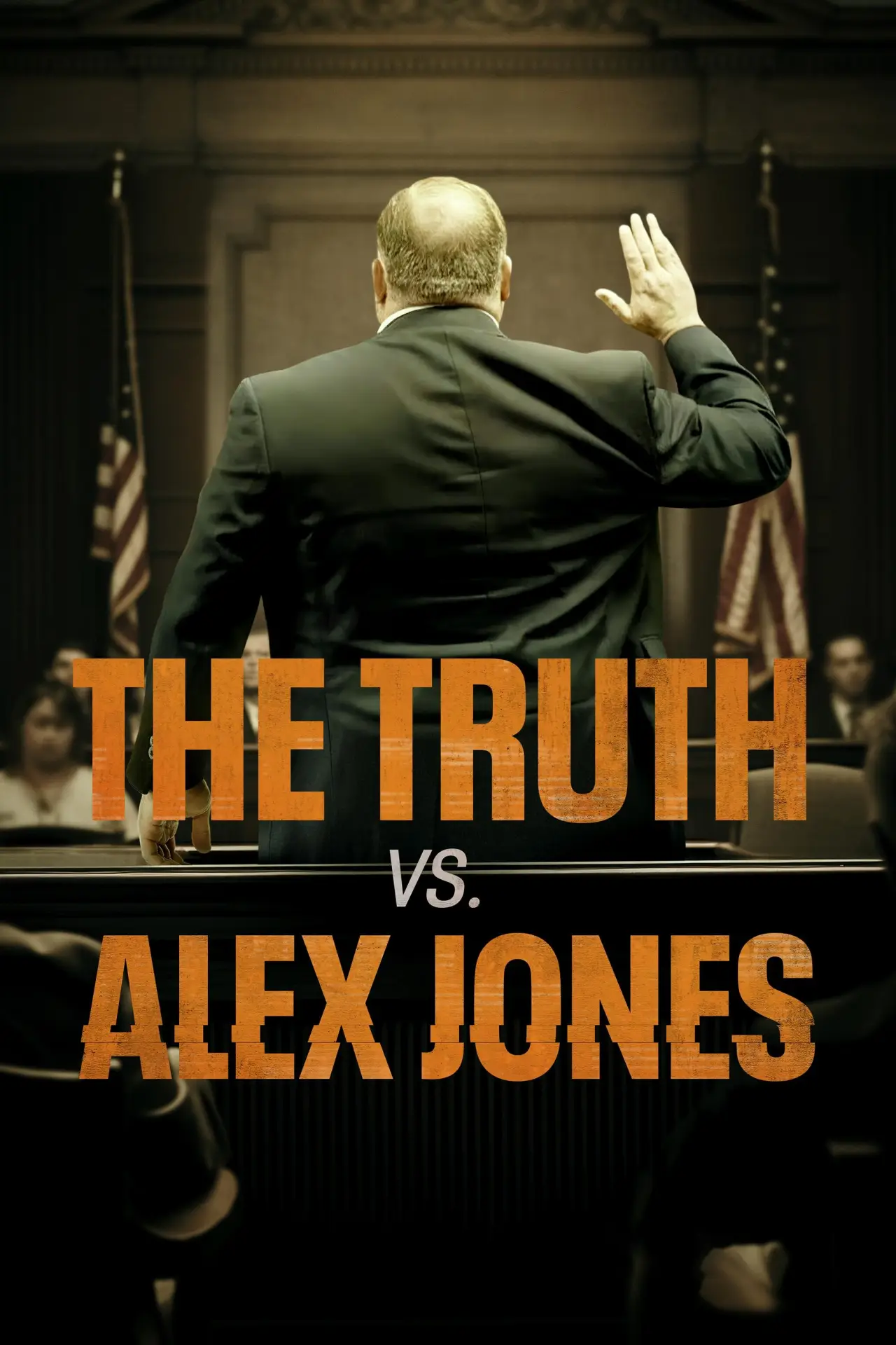 Plakat filmowy "Prawda kontra Alex Jones"