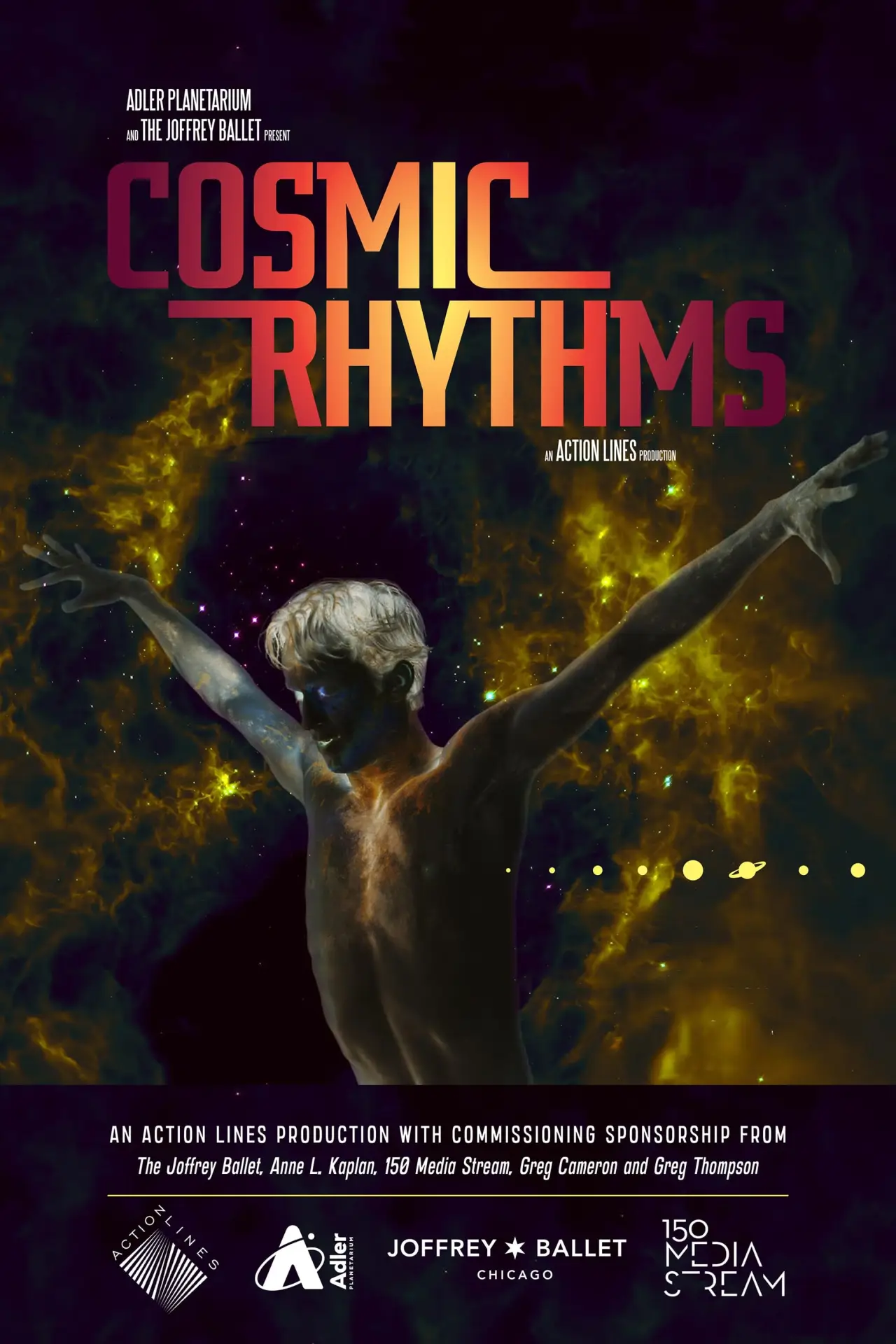 Plakat filmowy "Cosmic Rhythms"