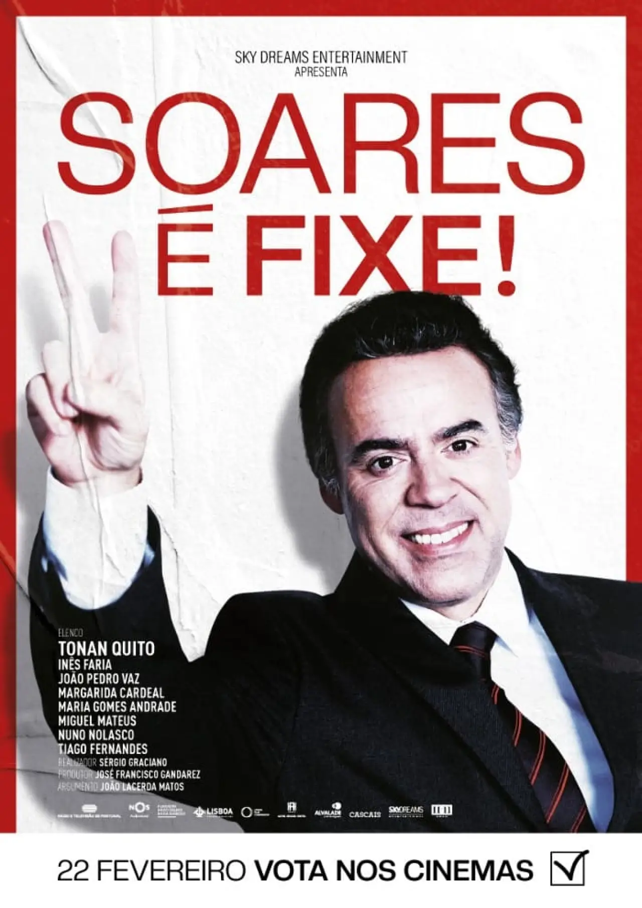 Plakat filmowy "Soares é Fixe"