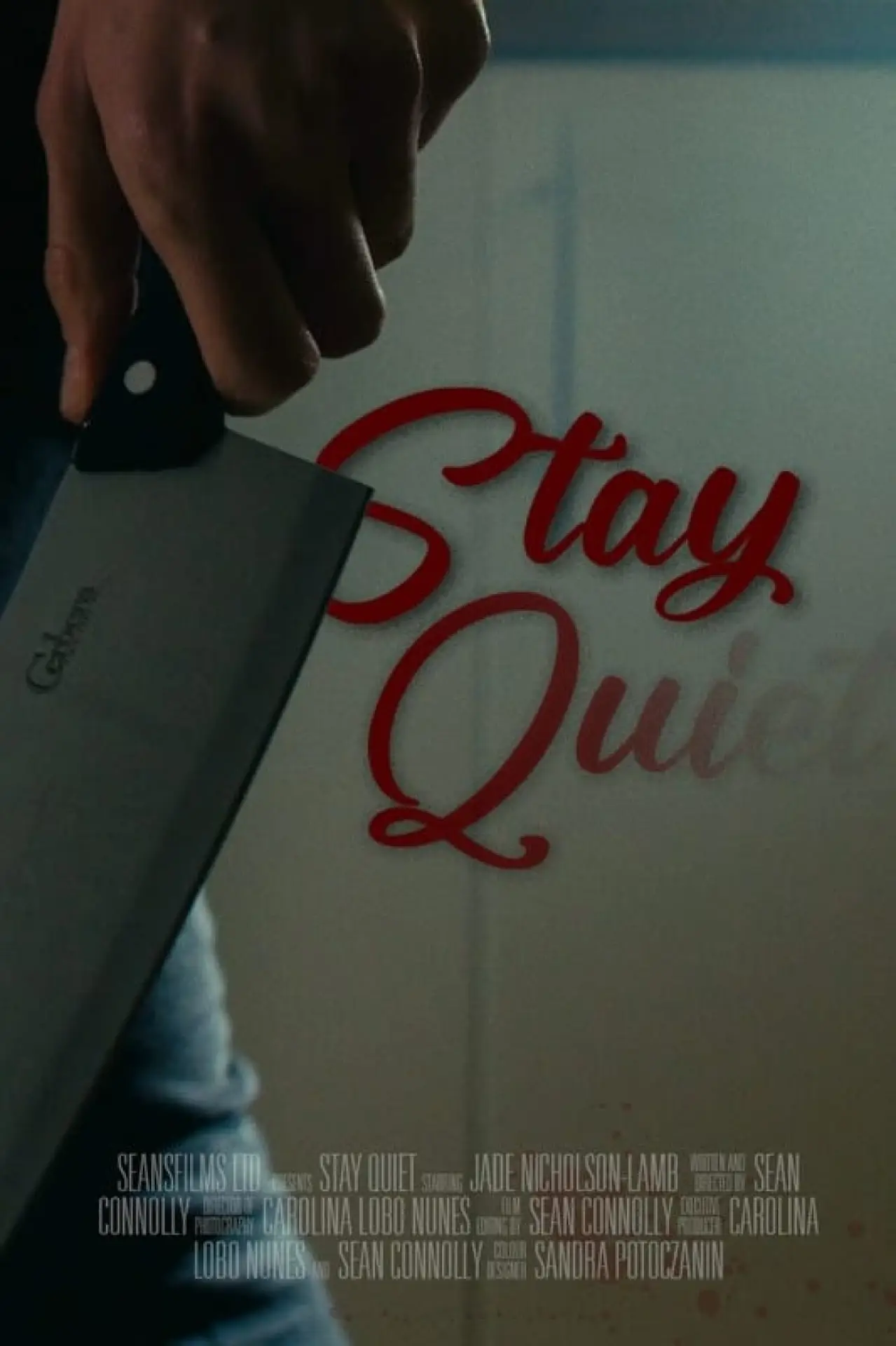 Plakat filmowy "Stay Quiet"